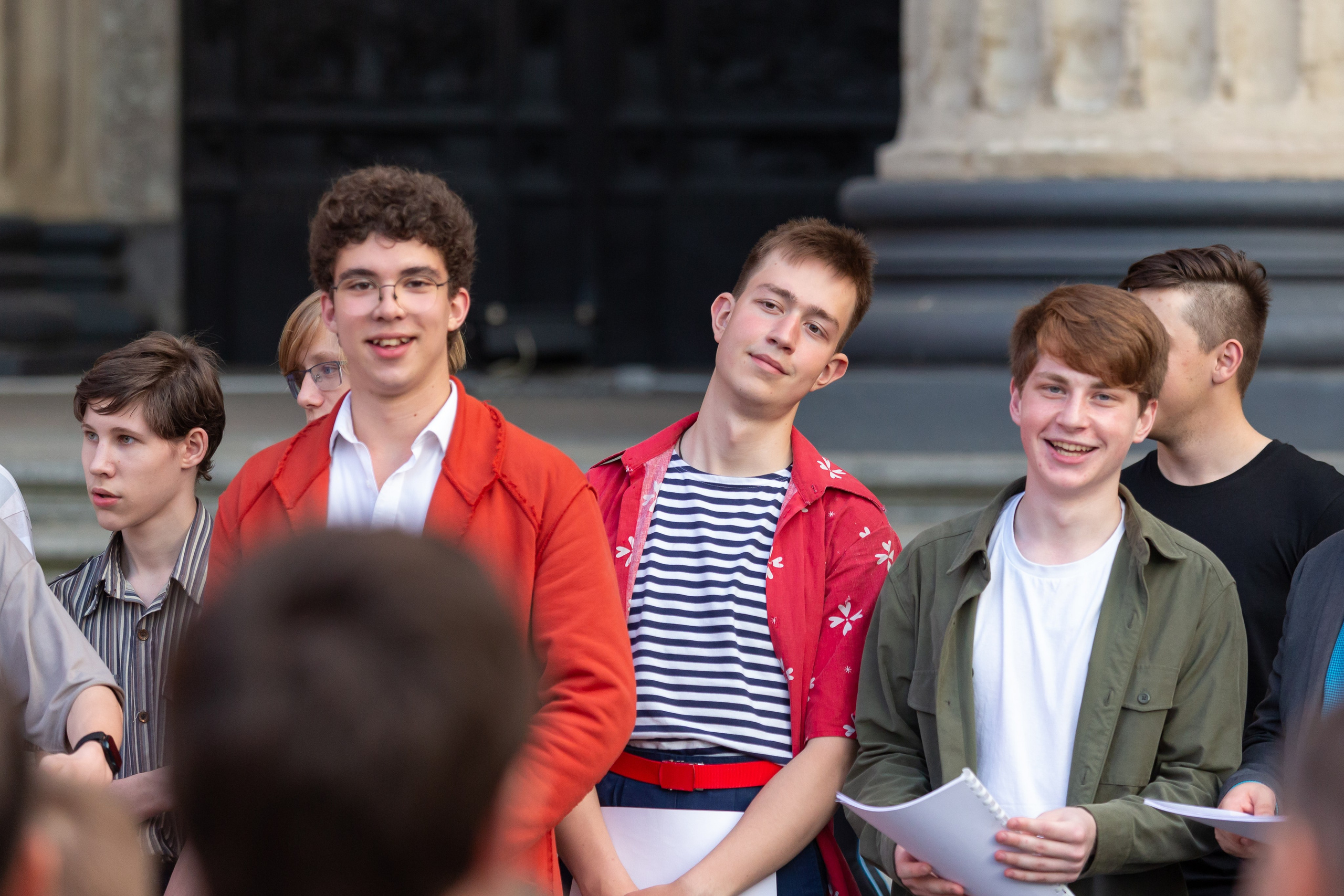 02.06.2024 Выпускники хорового училища им. М. И. Глинки у Казанского собора. Семейный и детский фотограф в Санкт-Петербурге Пуликов Дмитрий