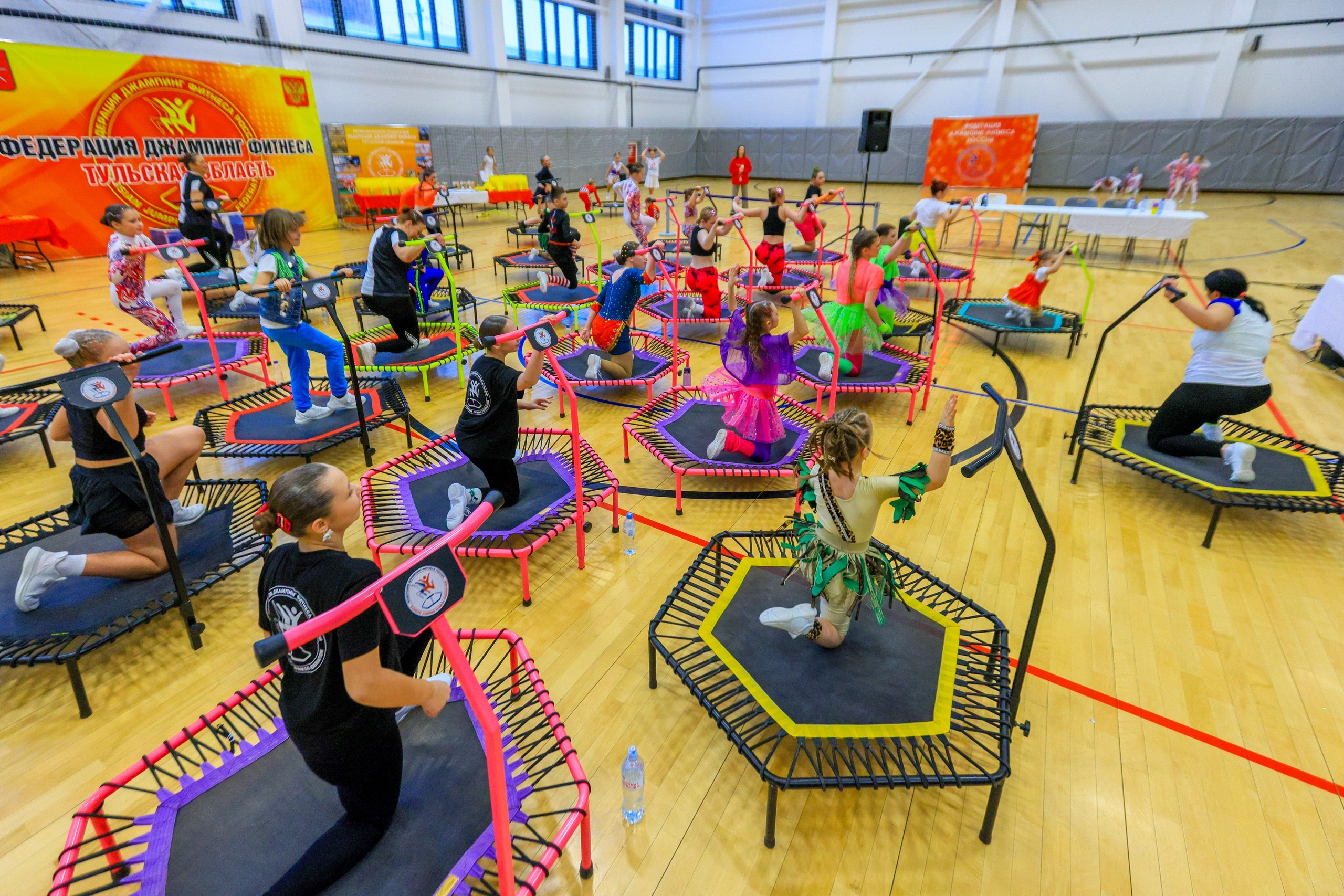 Фитнес Джампинг Соренования ЦФО. Фотограф в Туле Крупский АнДРей. Фотостудия «КАДР71» в Туле