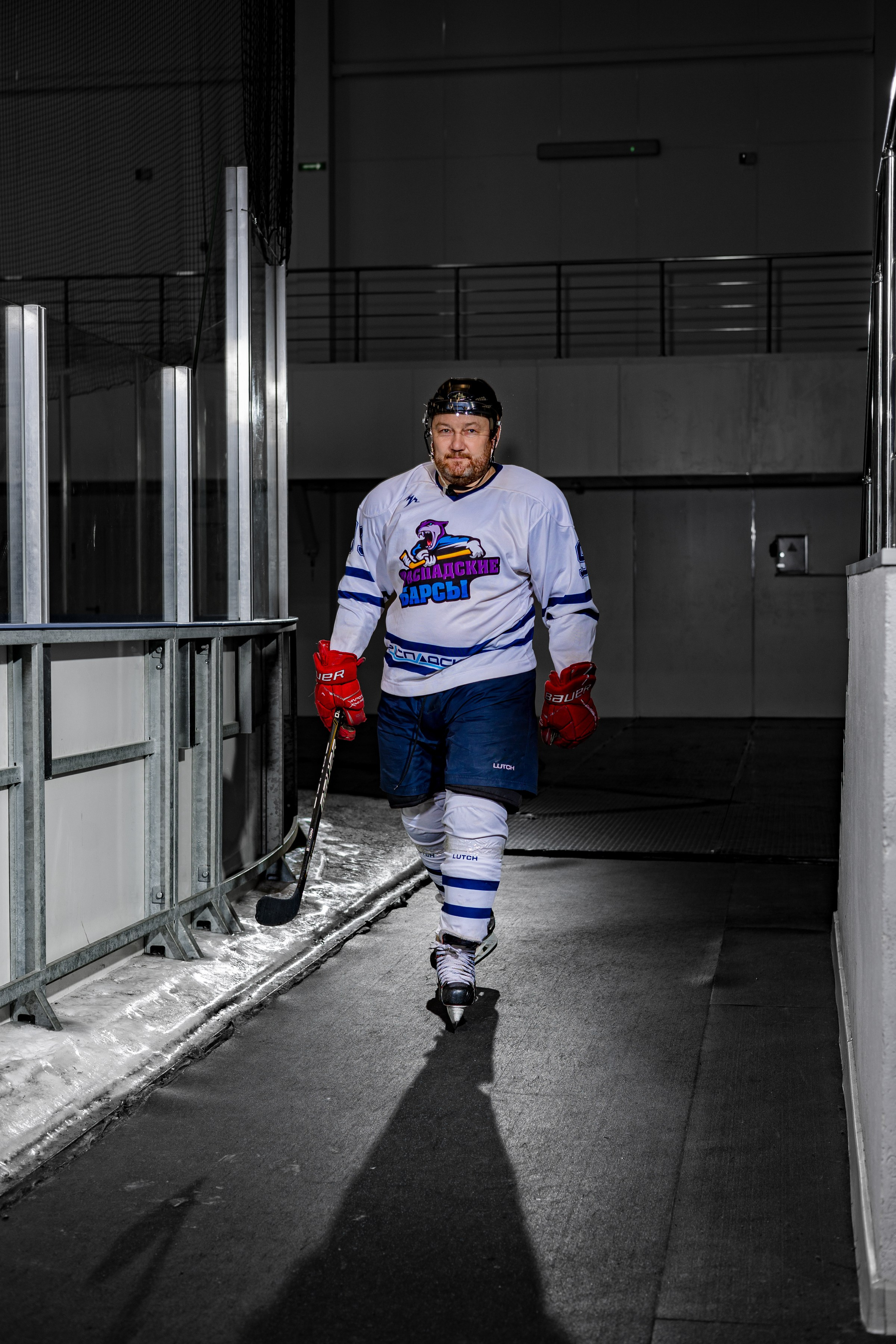 ХК Распадские Барсы. Фотограф Князев Сергей