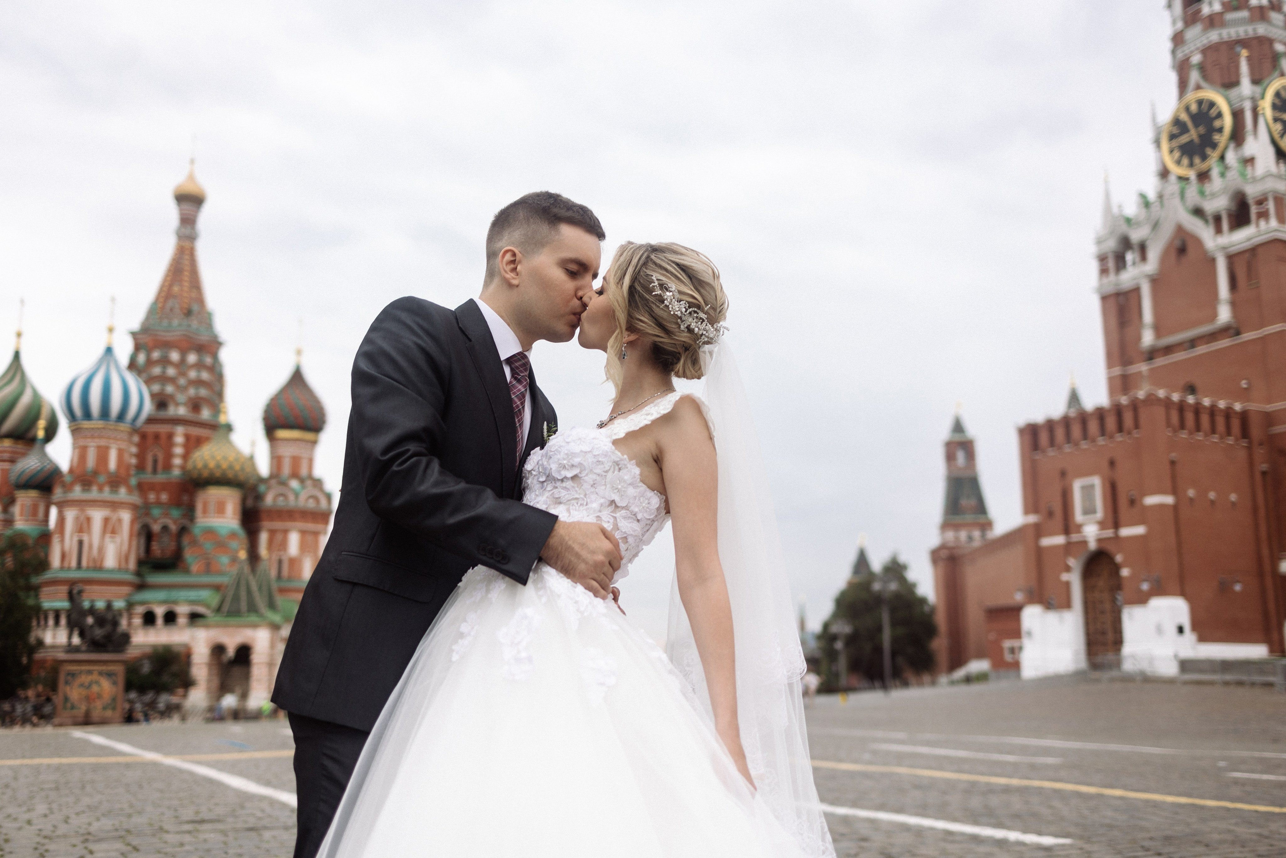 Красная площадь. Свадебный фотограф Маргарита Глумскова
