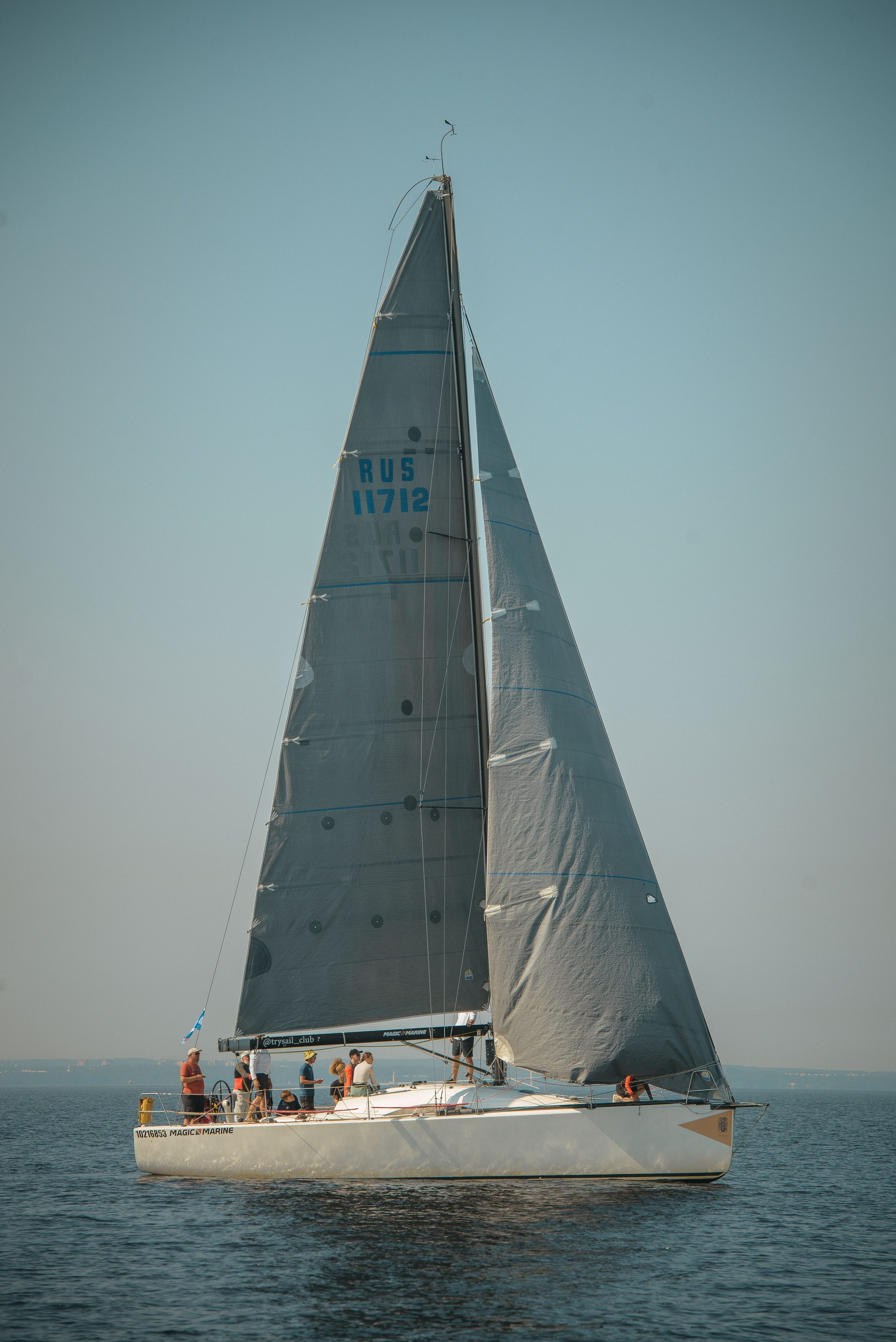 Яхтинг. Фотограф Дмитрий Потатуев