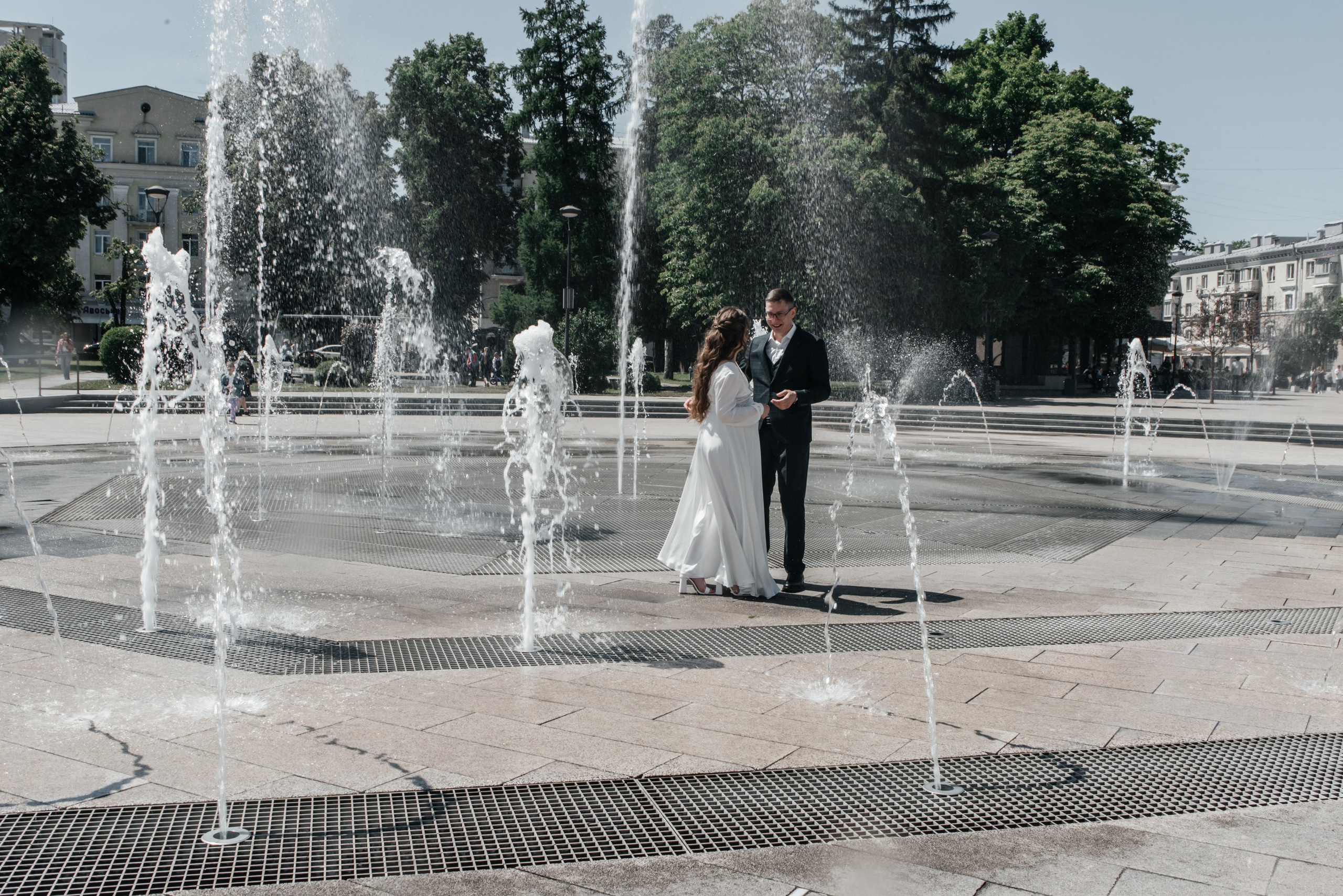 Свадебная фотосессия в парке Воронеж