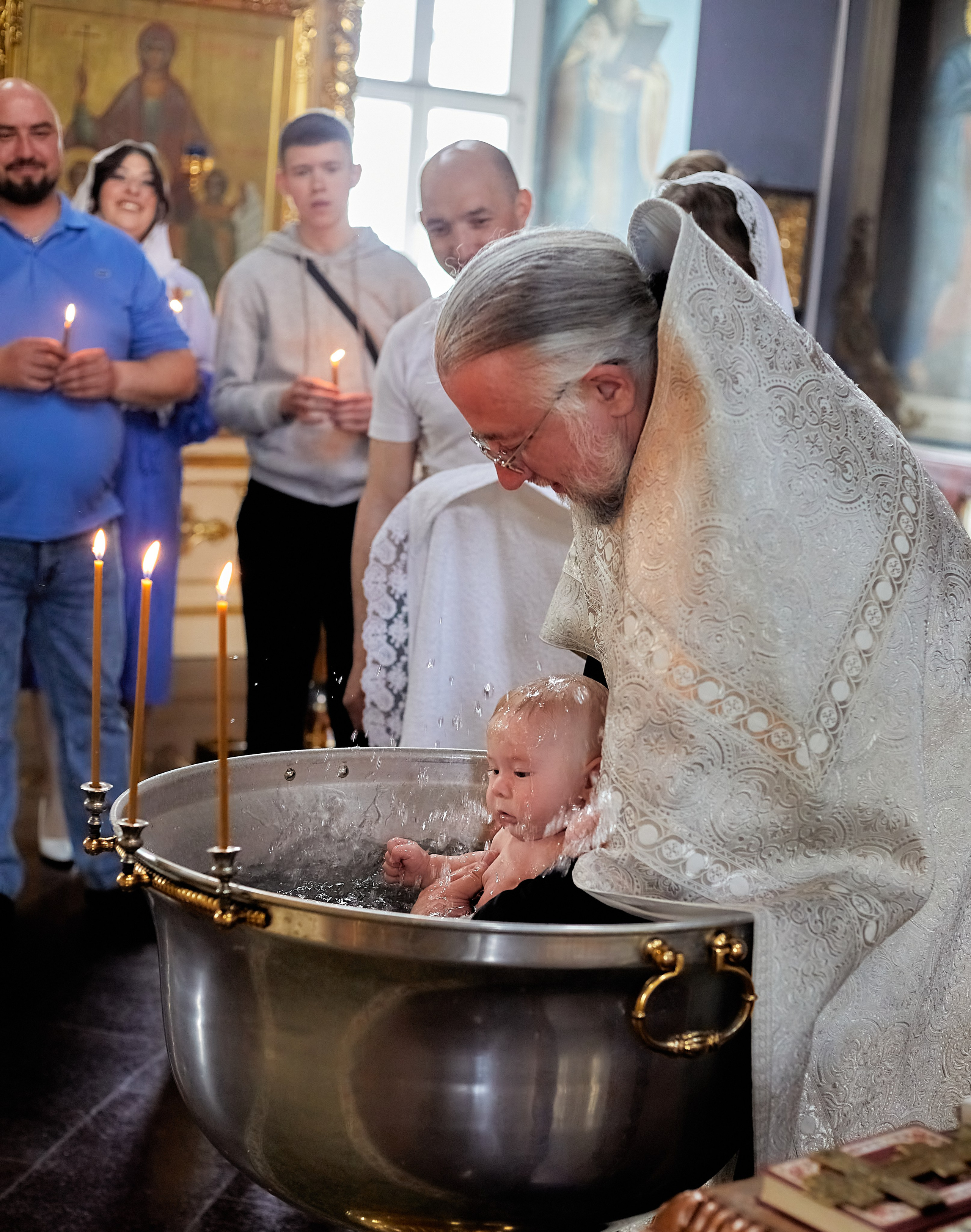 Крещение Ярослава. Семейный и детский фотограф в Ярославле Юлия Галашина