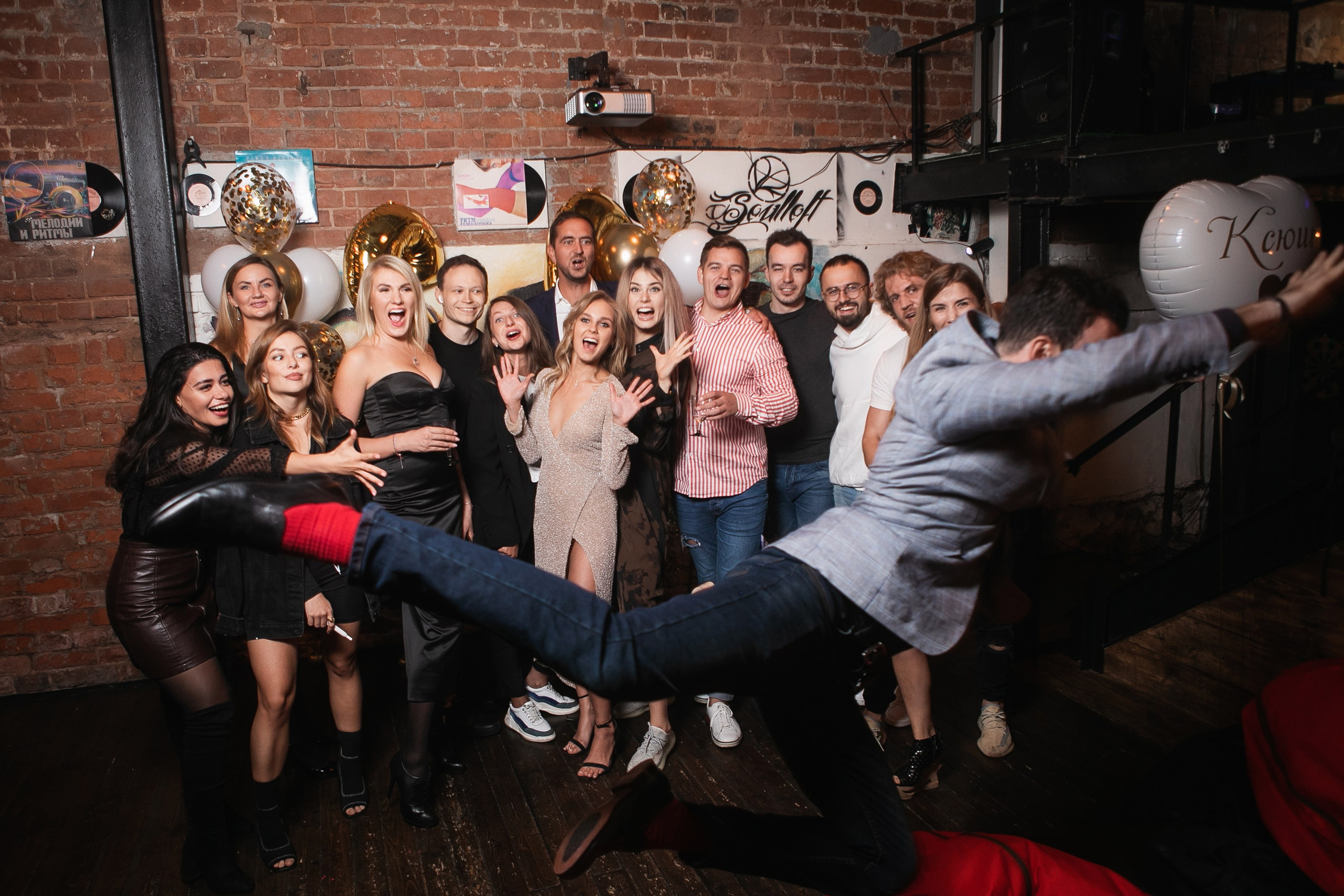 День рождения В тёмном лофте. Фотограф в Москве Дмитрий Жарков