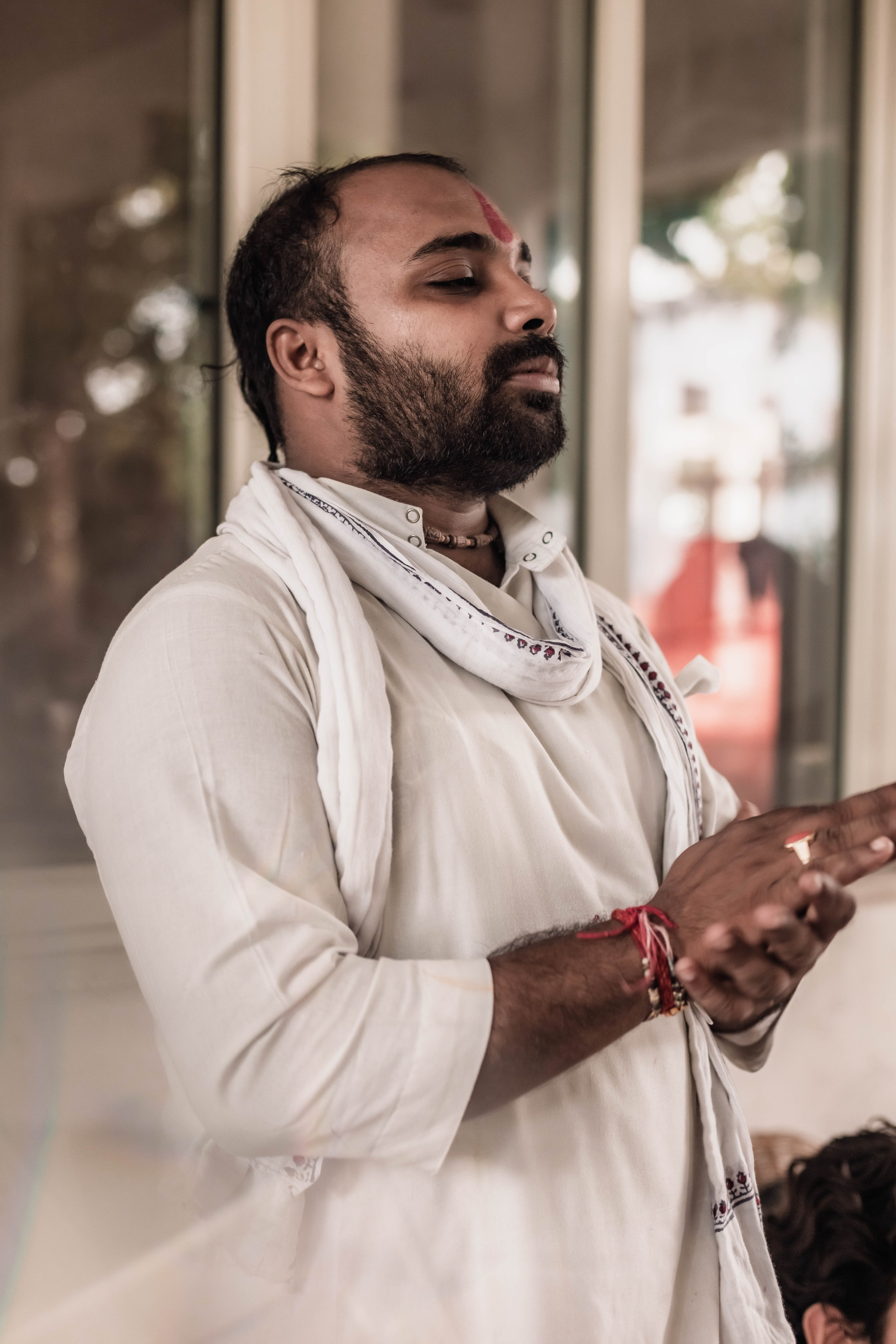Pitri Paksha yagyas & poojas Devraha Baba ji ashram. Mariam Bagdasaryan