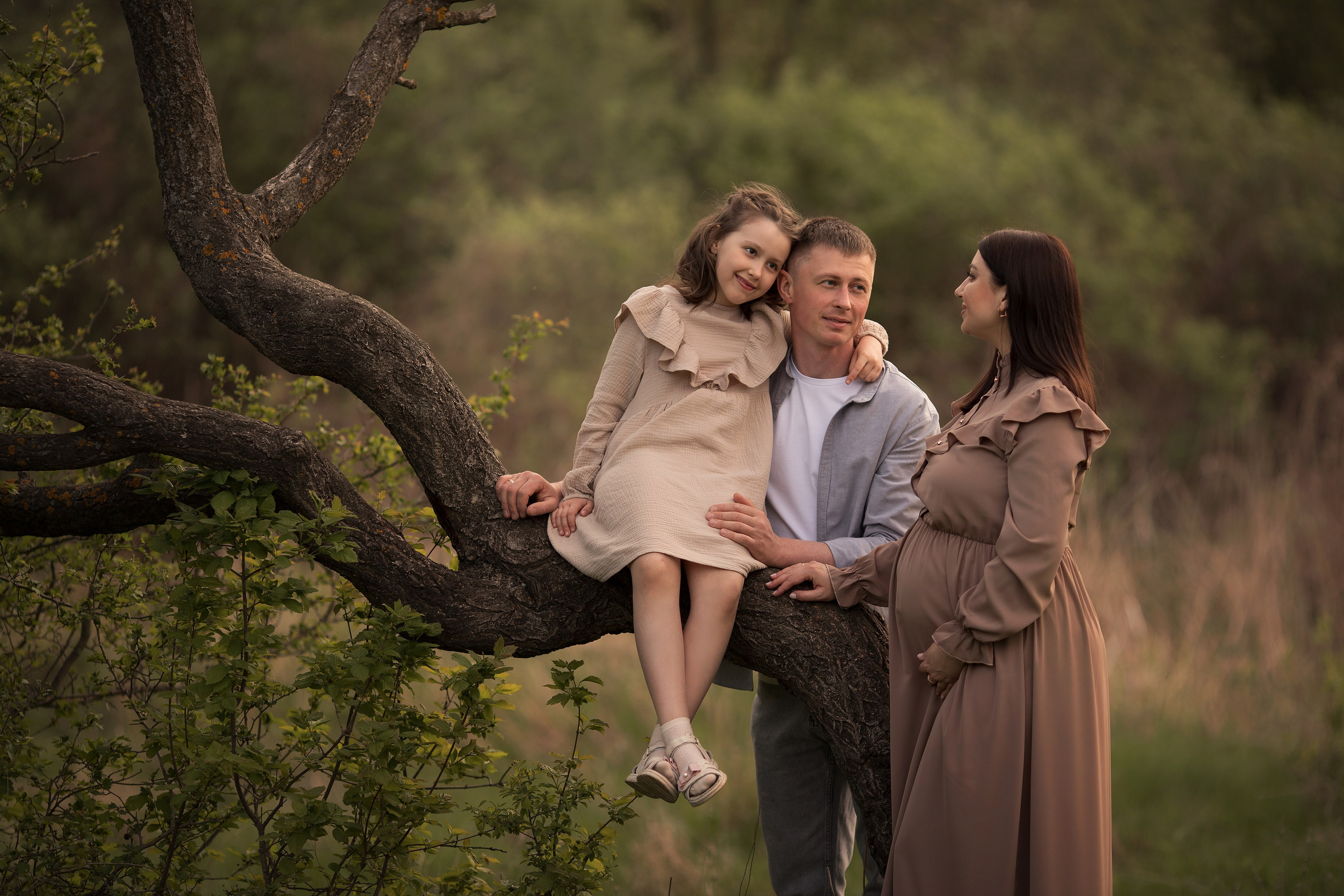 Весенний вечер. Семейный и детский фотограф в Саратове Полина Коткина
