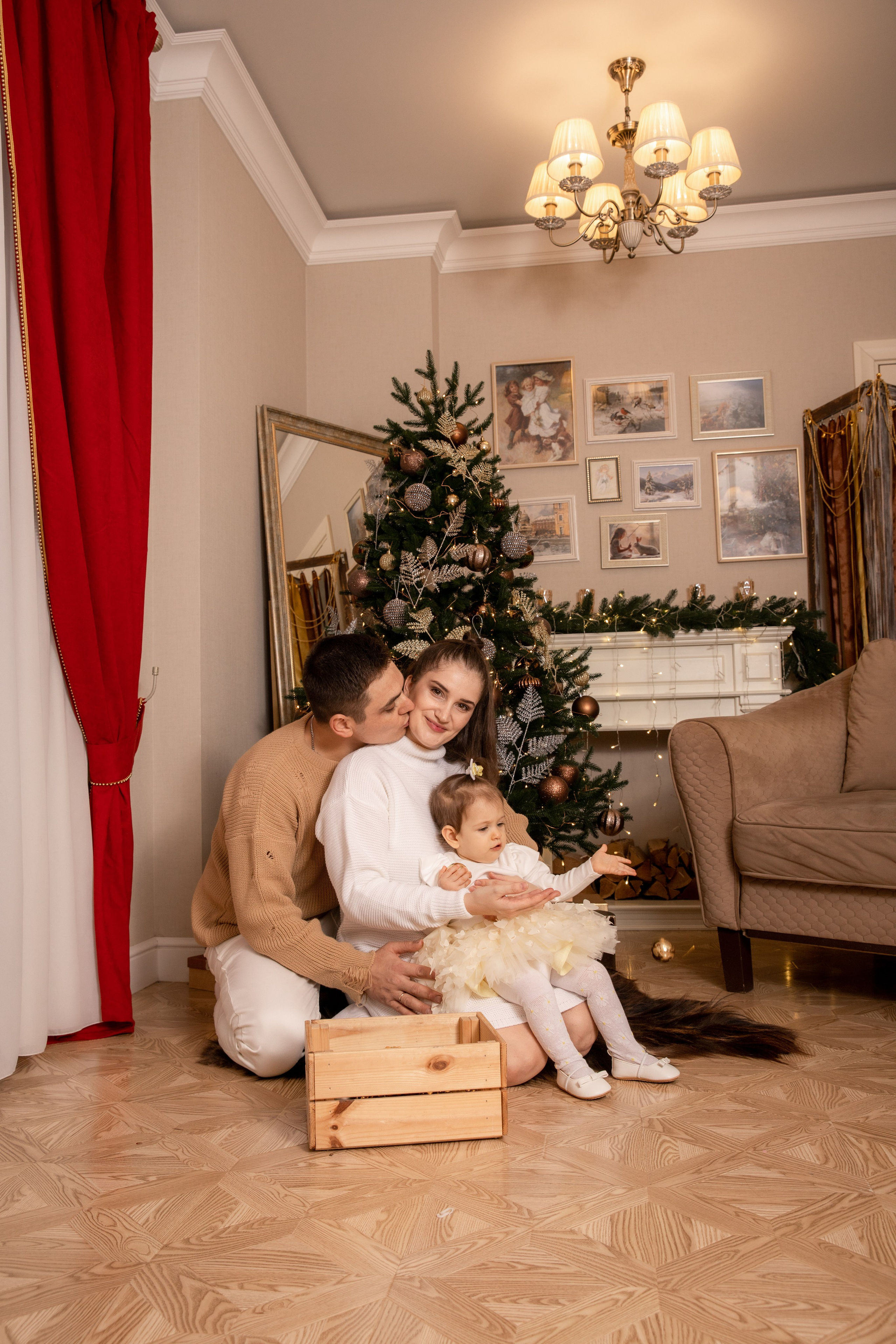 Первые новогодние для Катюши. Фотограф в Железнодорожном и Балашихе