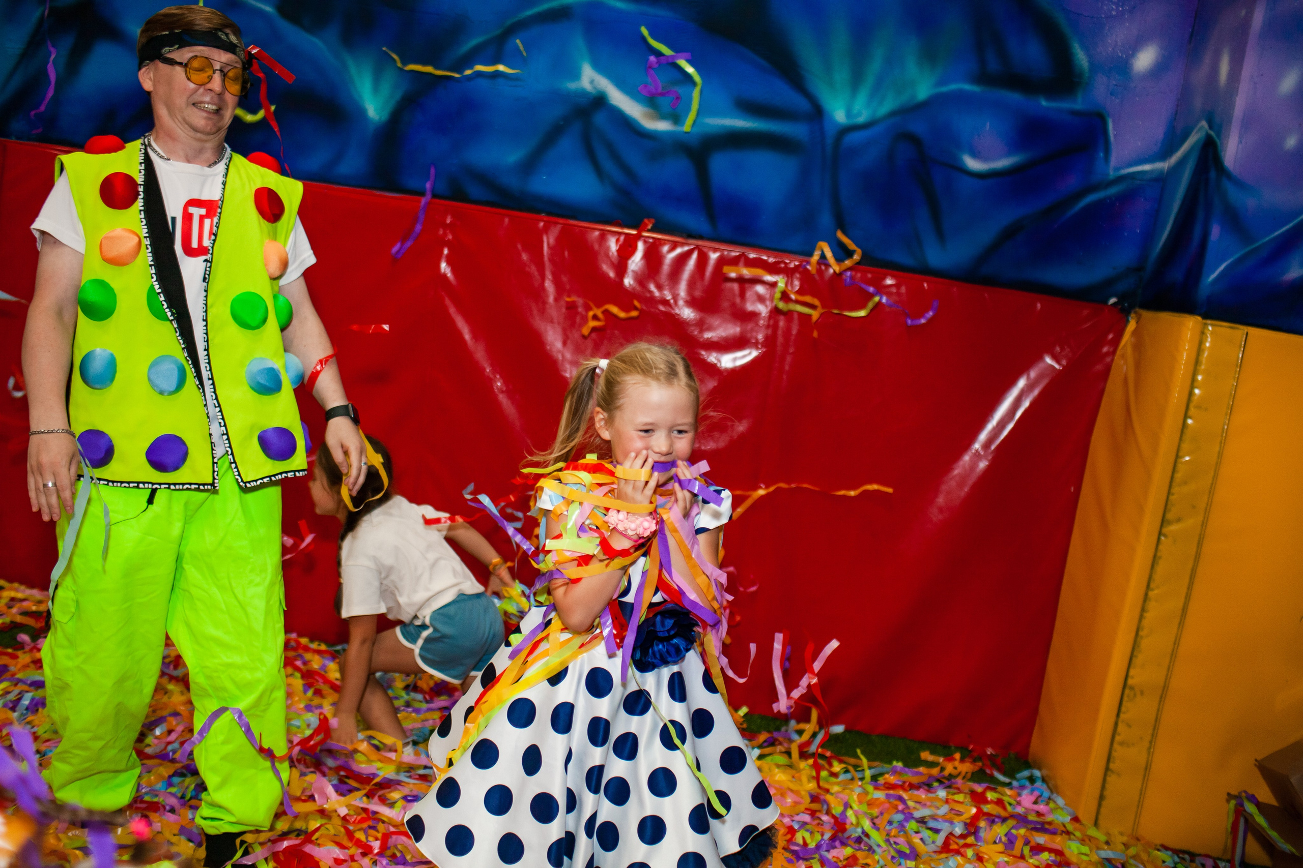 День рождения Даши Ленточная дискотека. Детский и семейный фотограф в Санкт-Петербурге Елизавета Сорокина