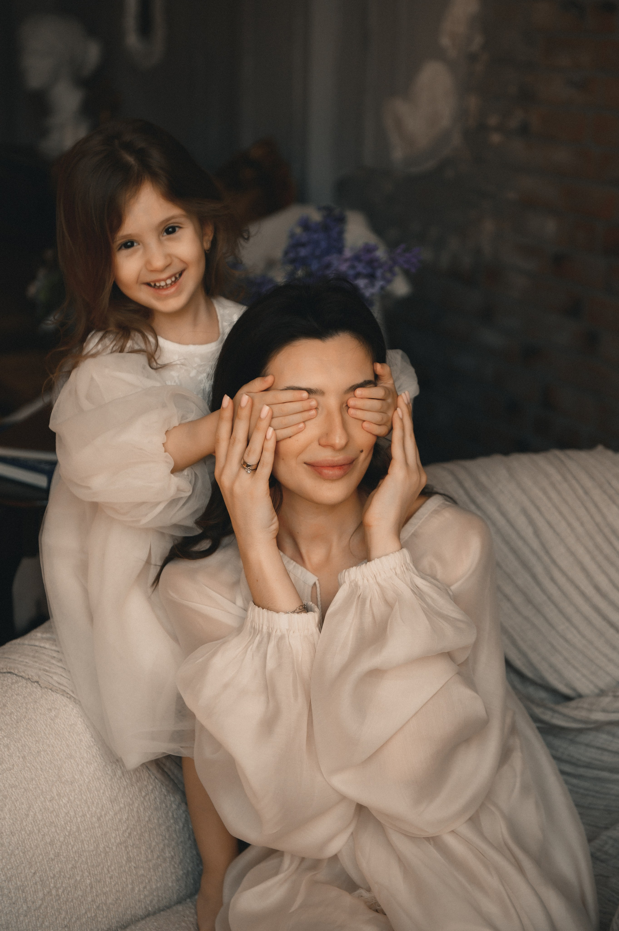 Мама и дочка. Студийная история. Семейный фотограф в г. Ставрополь, Сорокина Мария