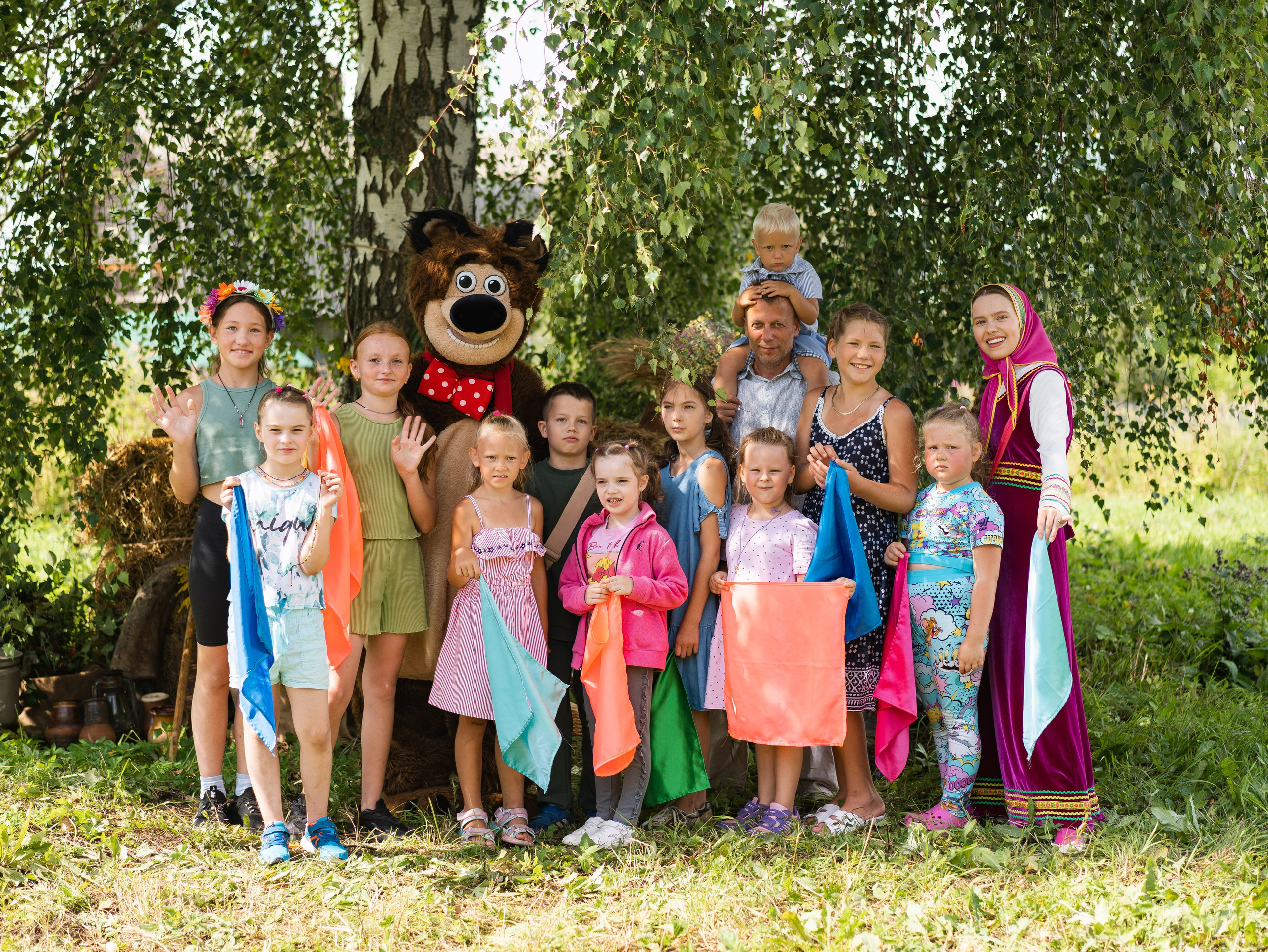 День села Новосёлка. Фотограф Москва