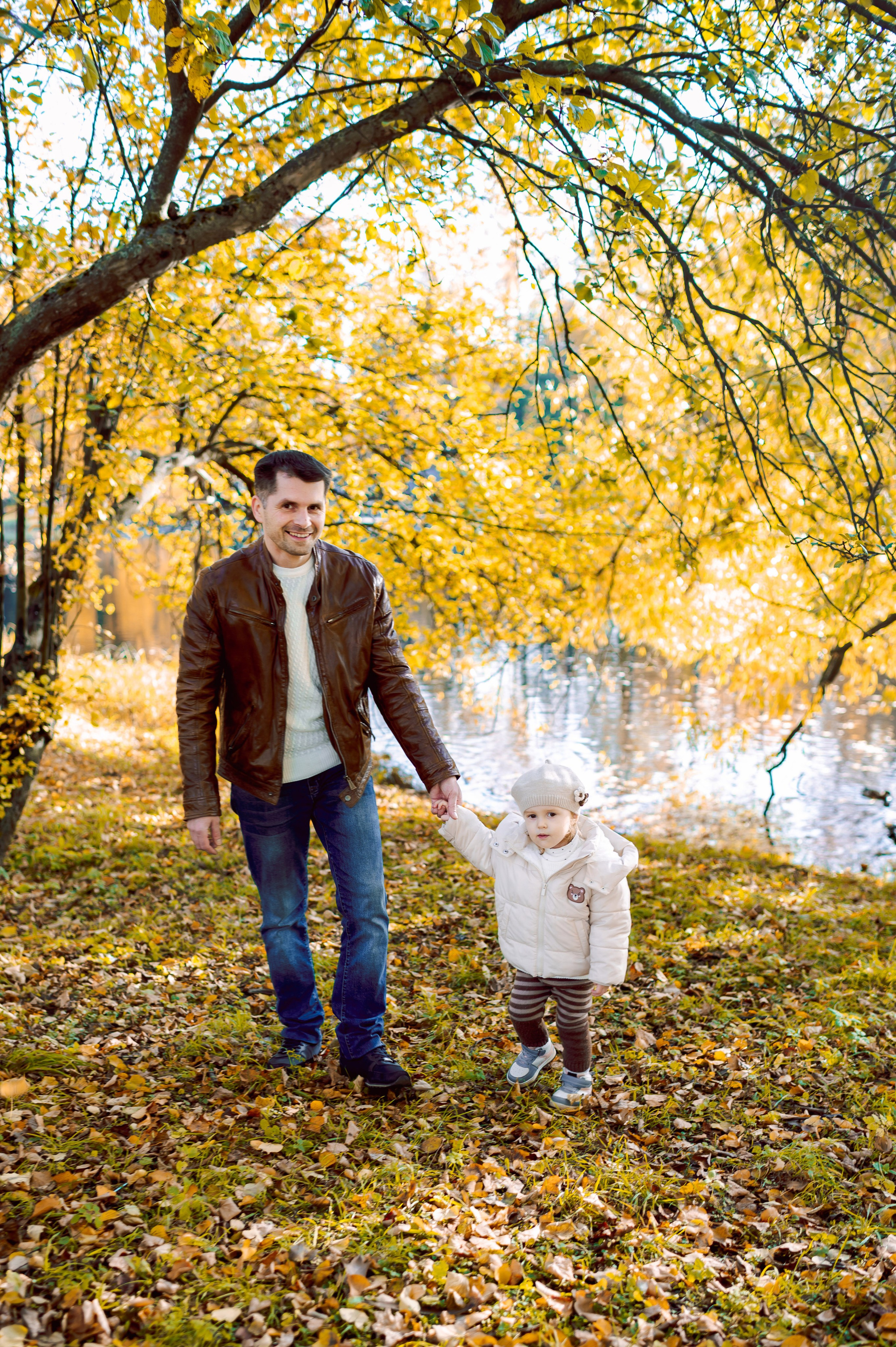 Осенняя семейная прогулка. Портретный, семейный и свадебный фотограф в Санкт-Петербурге и в Пушкине Ширяев Денис