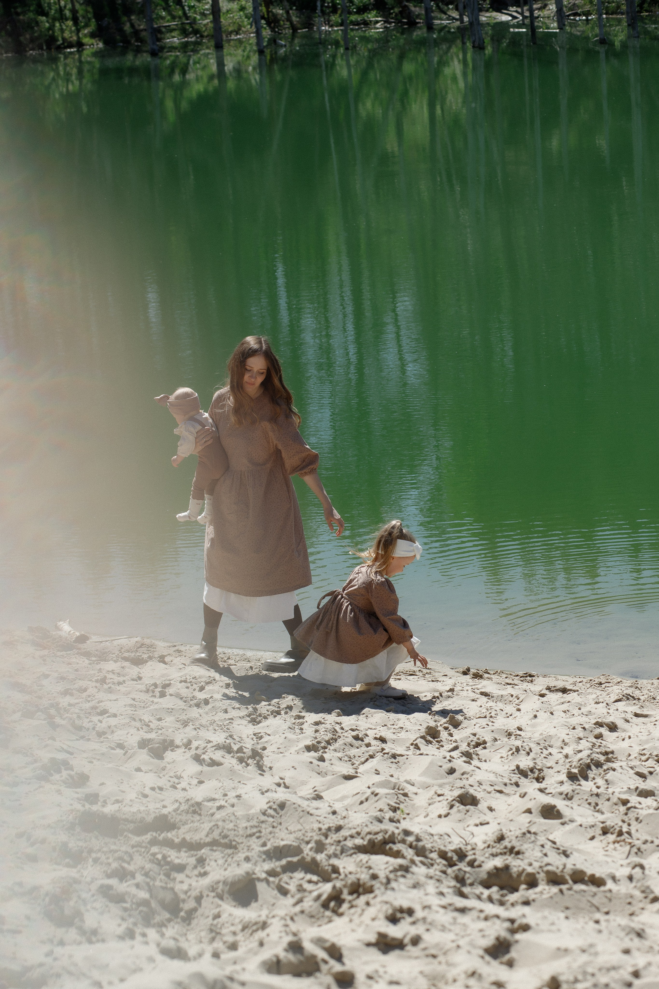 Семейная съемка на карьере. Фотограф Карпачан Анастасия