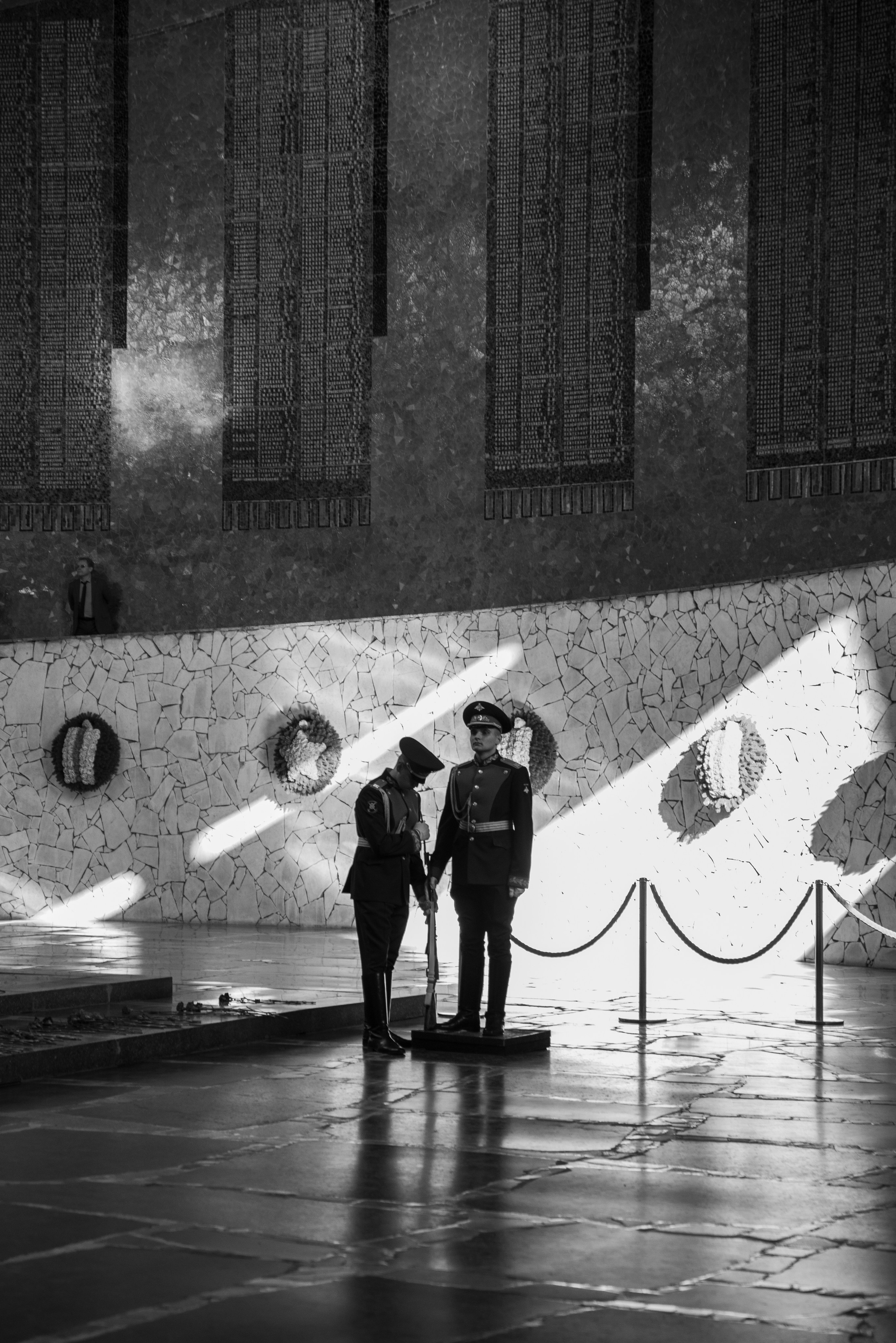 Смена караула на Мамаевом кургане. Свадебный, портретный фотограф в Волгограде Ермашова Дарья