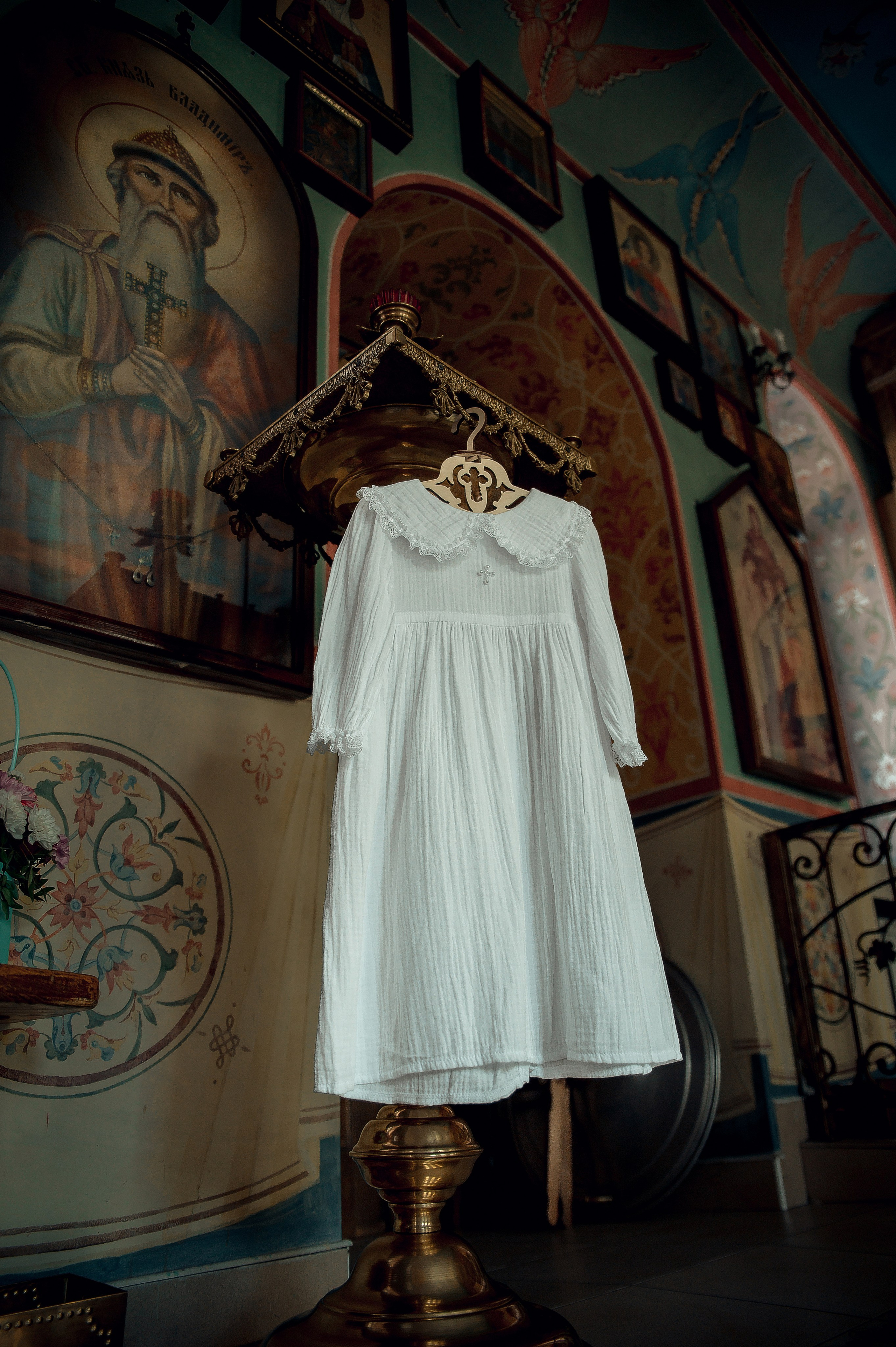 Таинство Крещения Арины, Церковь Всех Святых в Земле Российской г. Волгоград. Церковный, семейный и репортажный фотограф Волгоград, Волжский