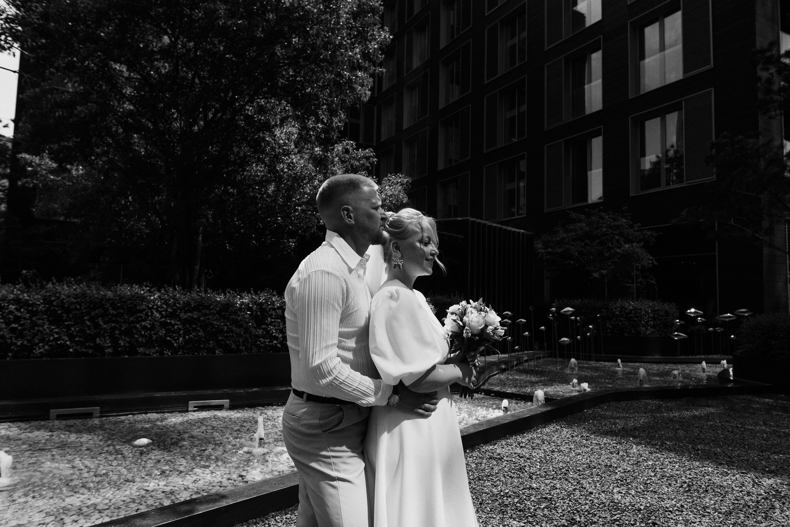 Свадебная фотосессия тюмень мост влюбленных. Фотограф Дарья Мустафина, Тюмень