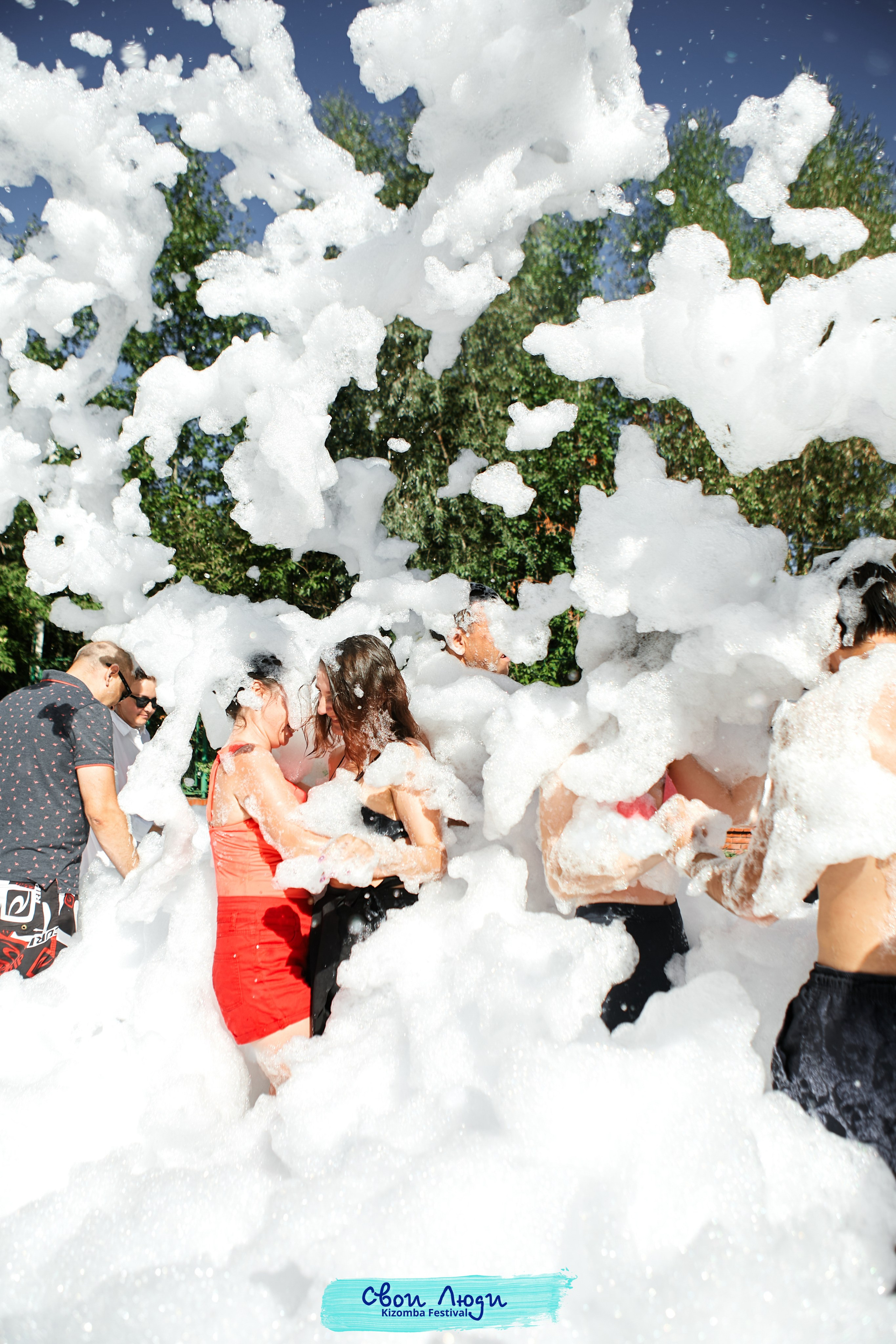 Foam party. Свадебный фотограф