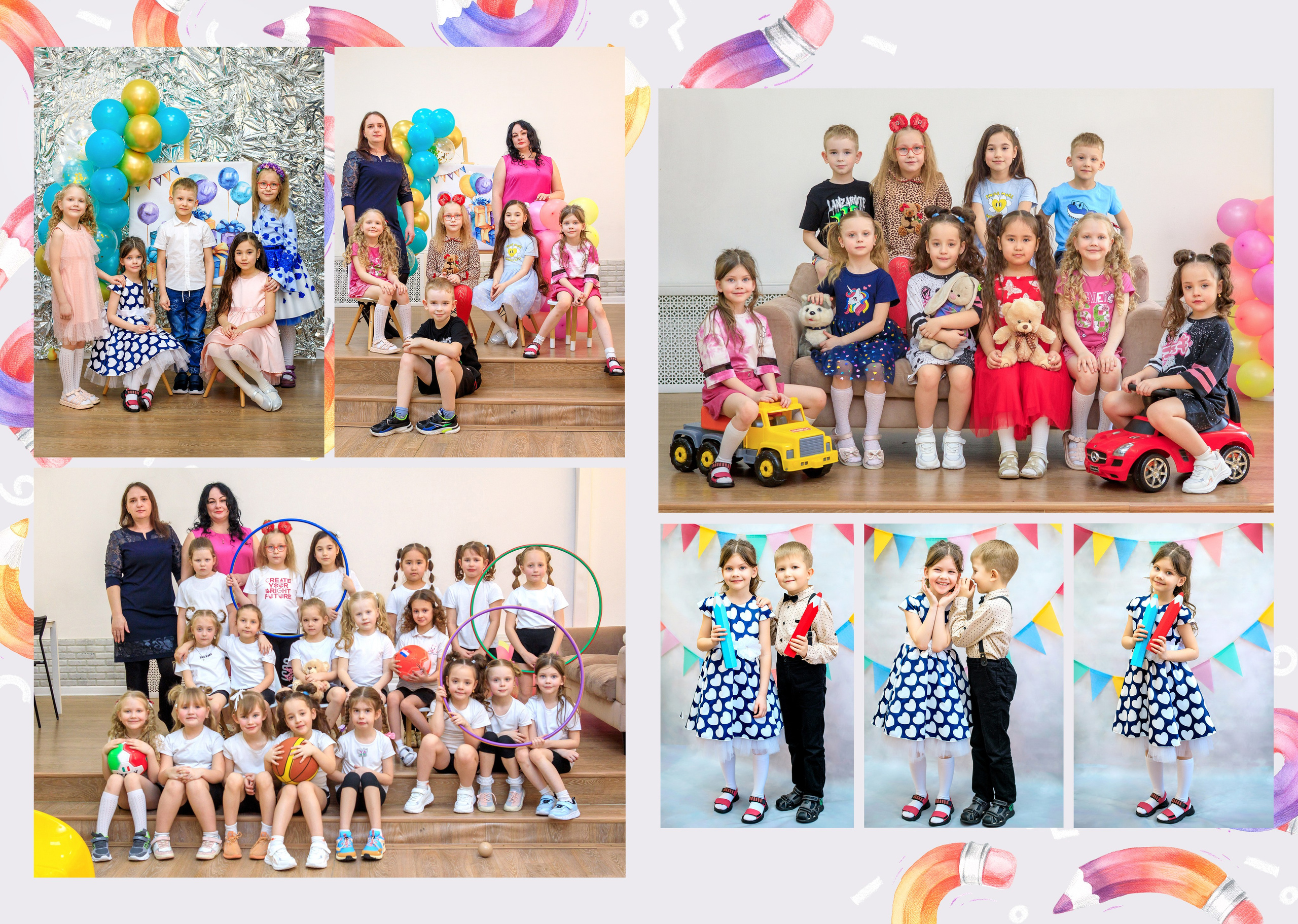 Альбомы для детского сада. Школьный фотограф ЛАРИСА МАТВЕЕНКО