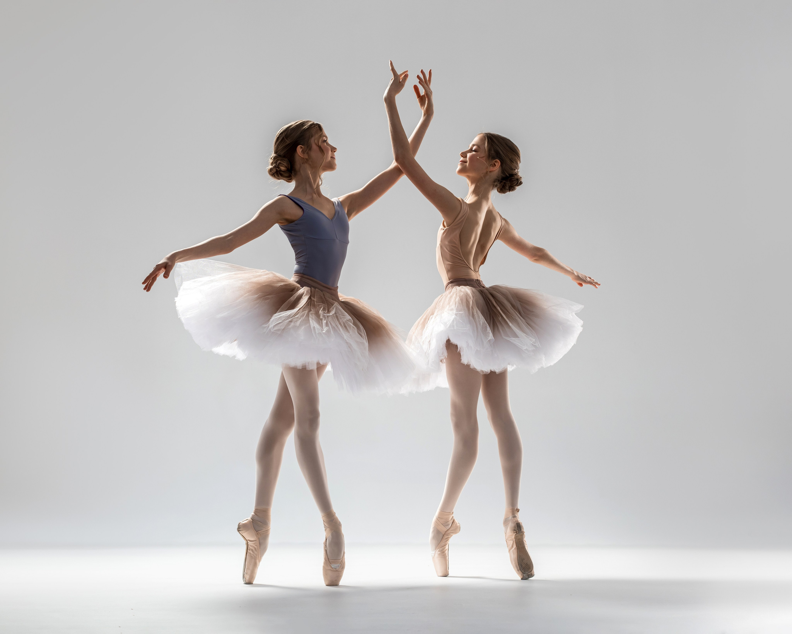 Балетная съёмка на белой циклораме и фонах. Балетный фотограф Алина Ханько — Душа Балета
