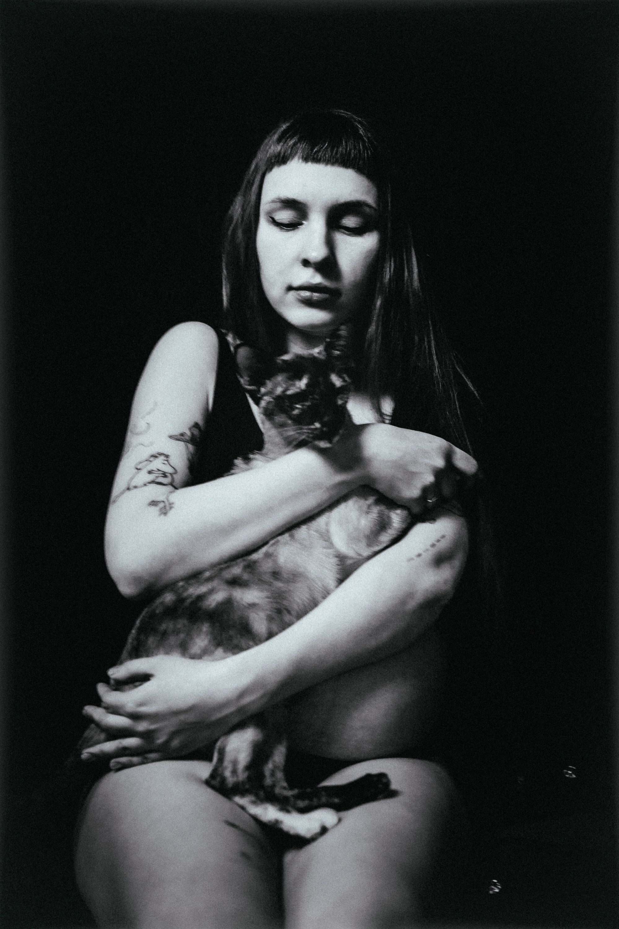 Катя. Домашняя студия. RawCat. Портретная фотография Екатеринбург