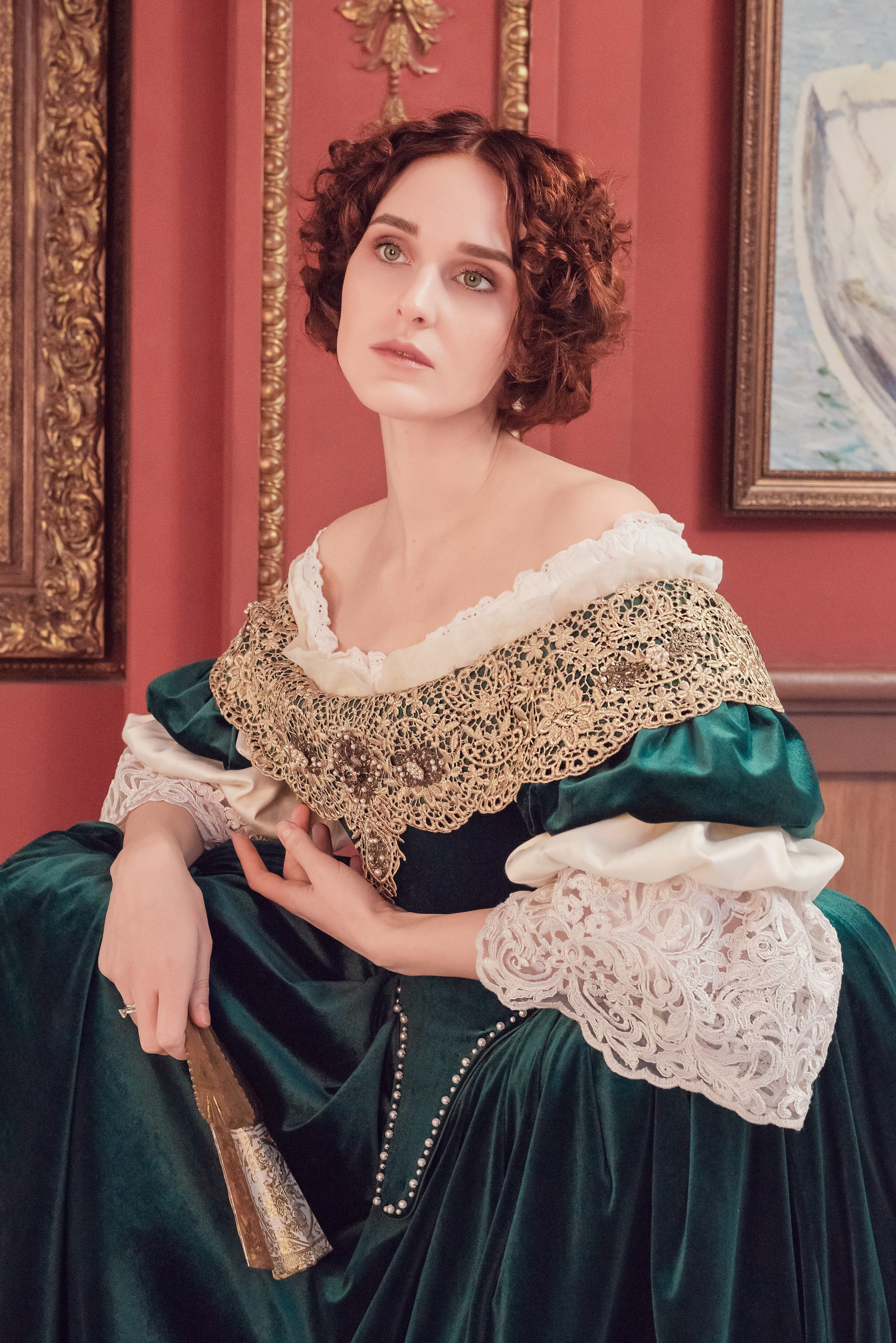 Съёмка барокко. Фотограф, ретушёр, графический дизайнер в Петербурге Борякина Настя