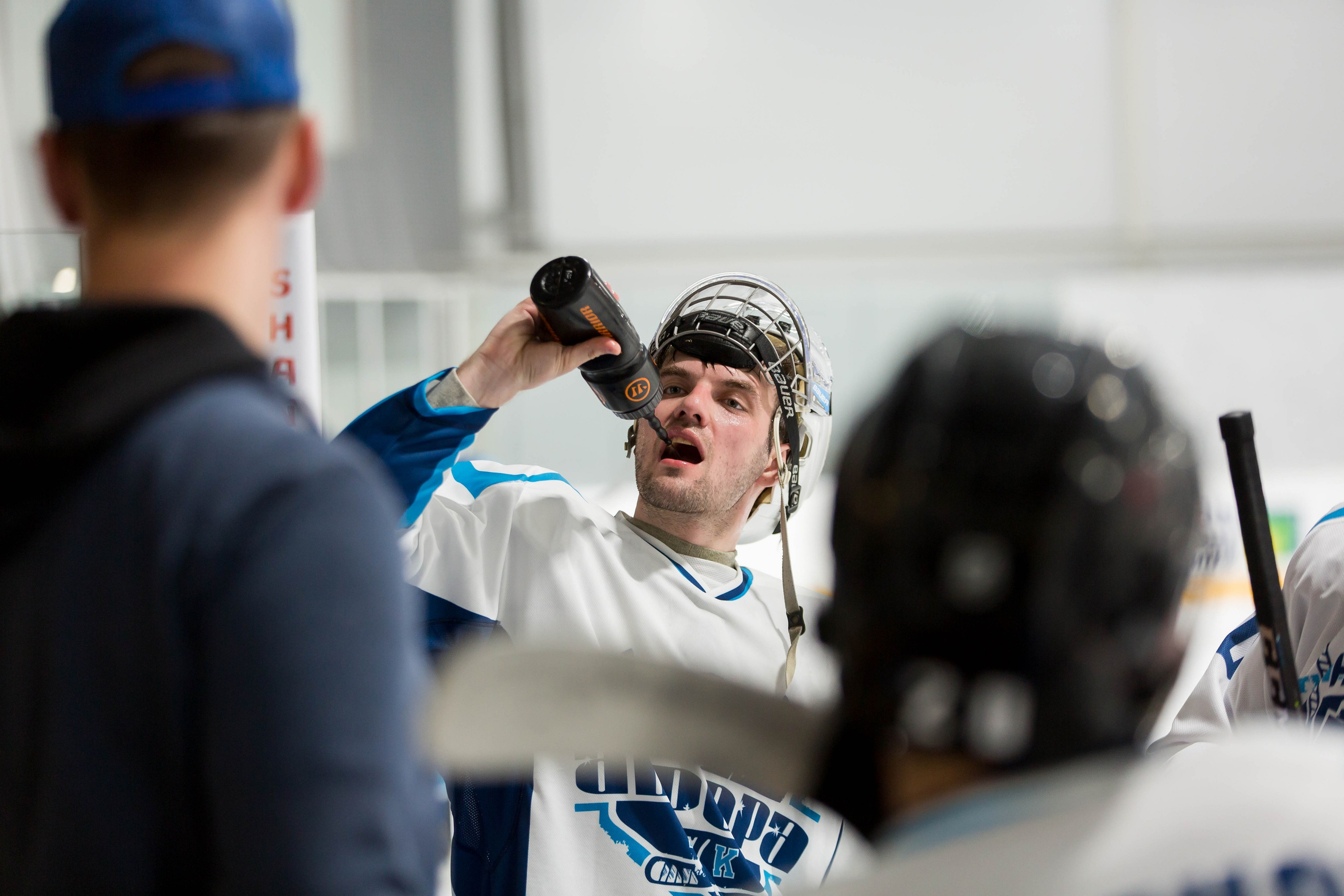 Хоккей для НПО «Аврора». Снимаю съемки