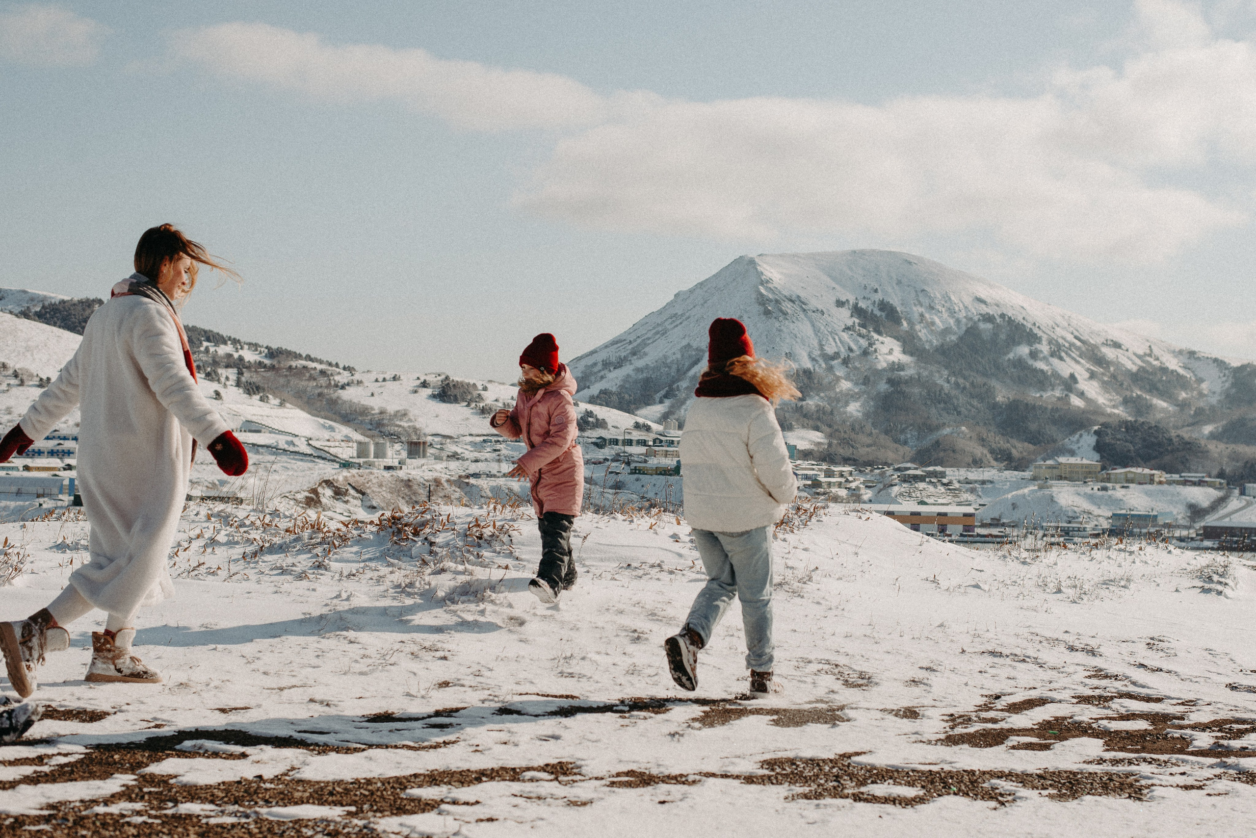 Снежная история. Ирина Метелица фотограф на Шикотане