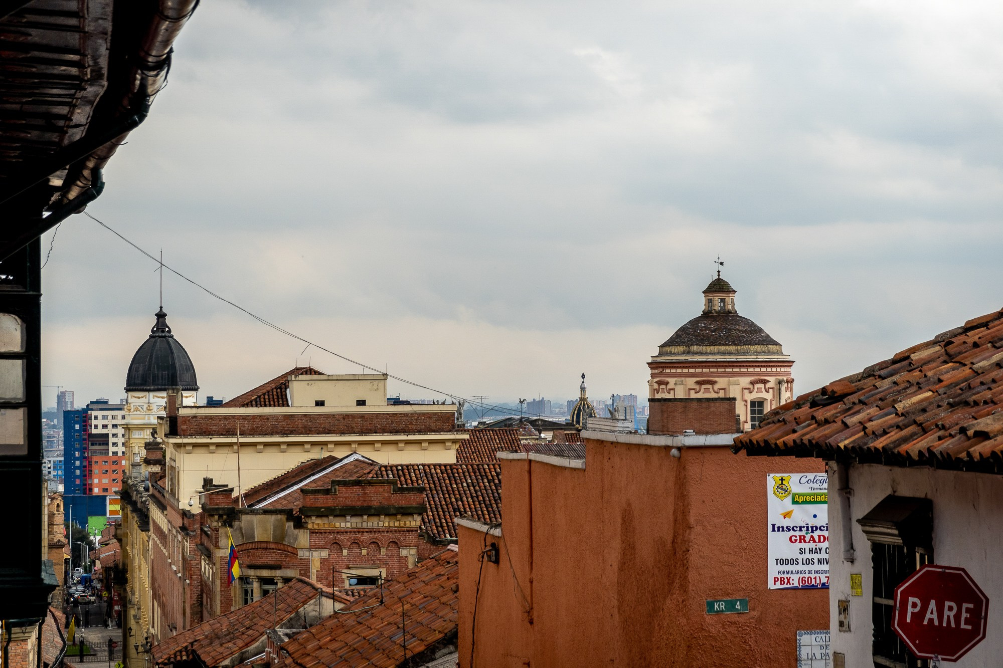 Богота, столица Колумбии. Bogotá, the capital of Colombia. Фотограф Алексей Скоробогатько