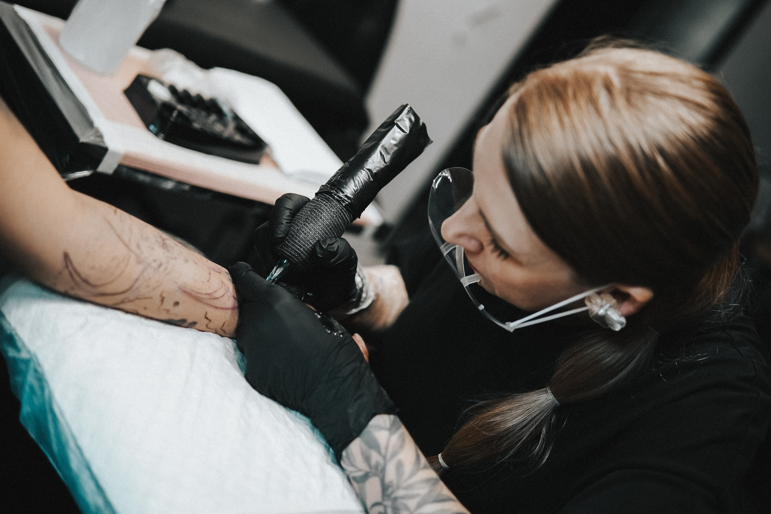 Тату мастер. Катя Кудринская. Фотограф на мероприятие СПб. Семейный фотограф