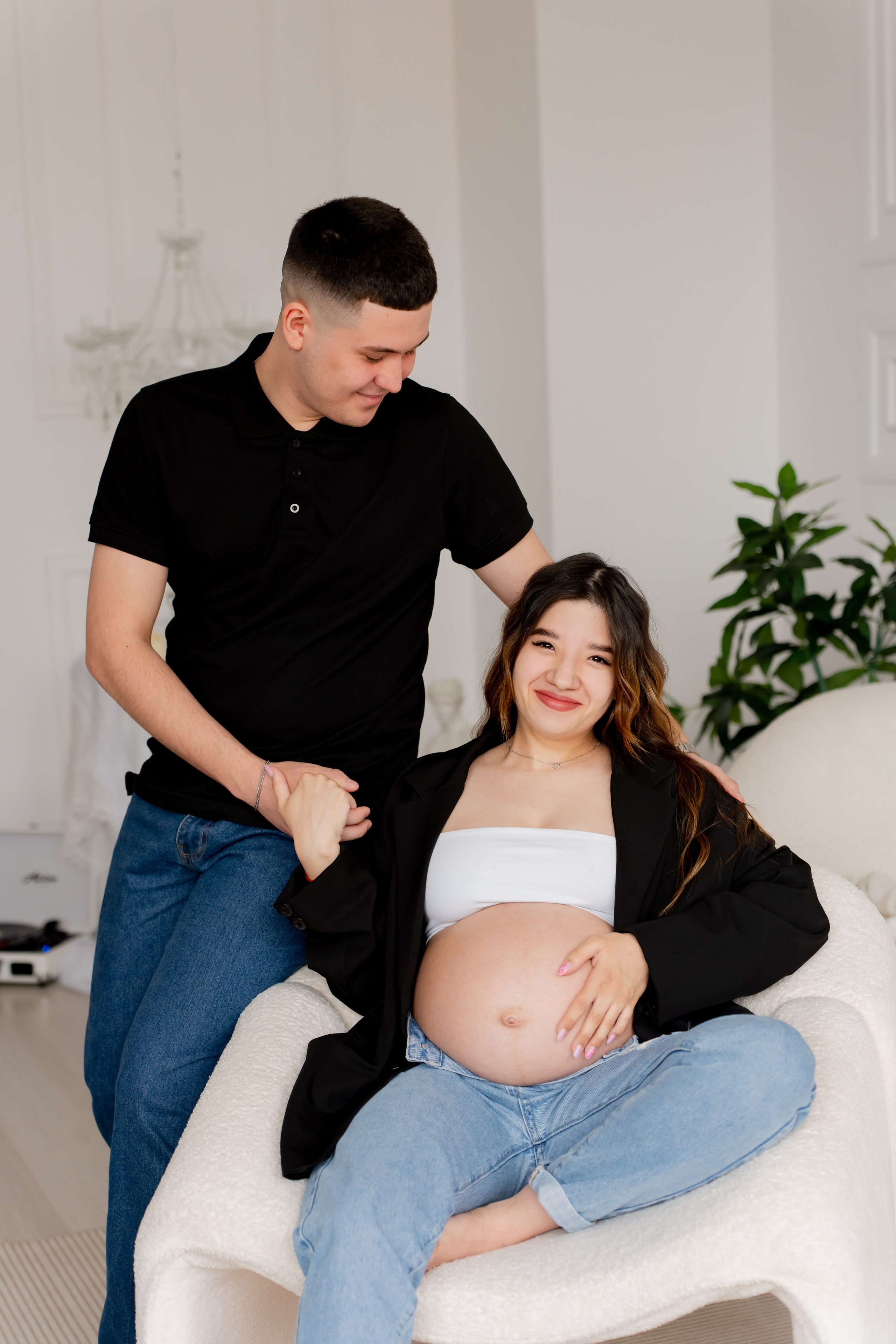 У нас будет малыш. Фотограф Москва. Базанова Анастасия