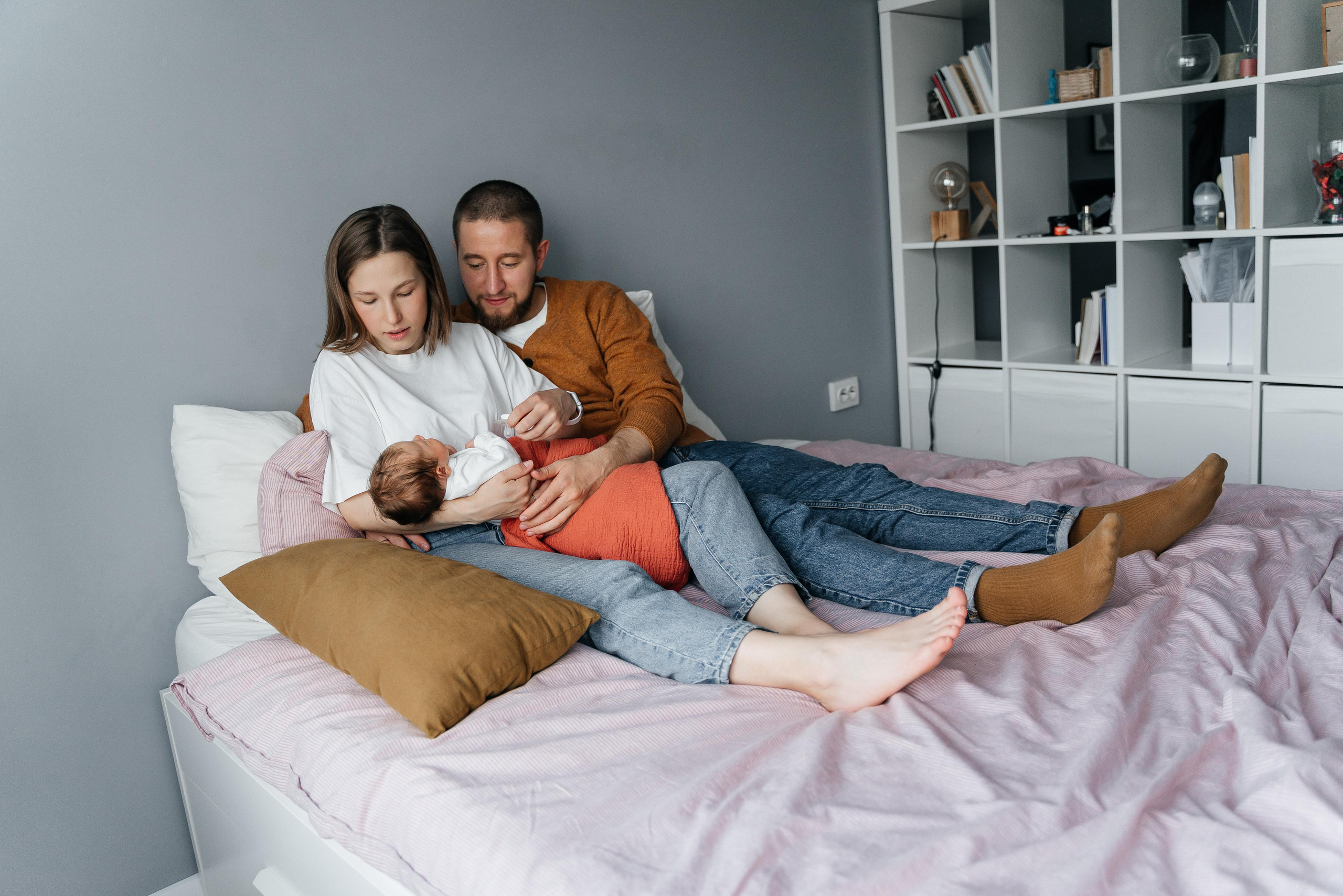 Андрей, Таня и Оливия. Волик Мария