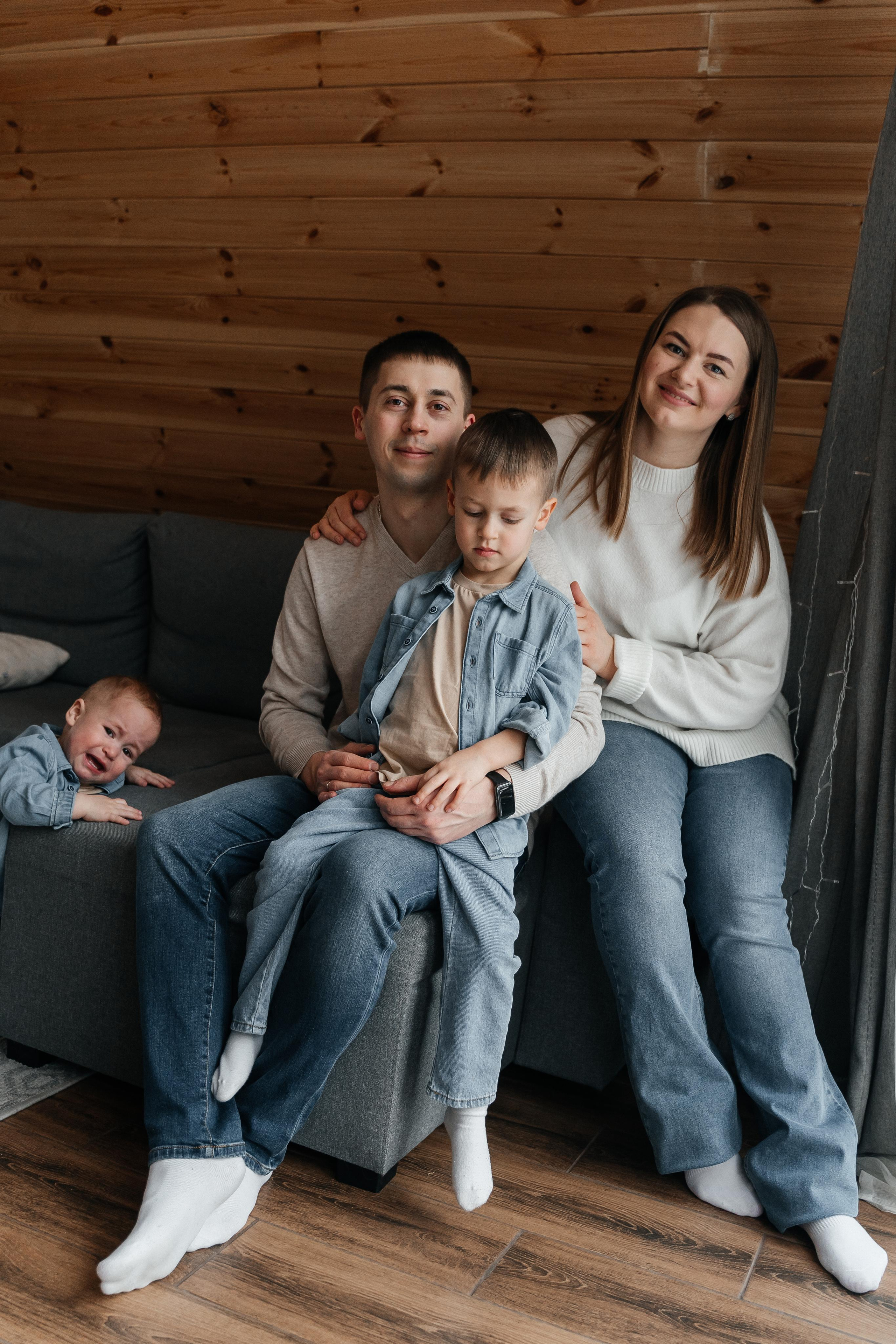 Руслан, Маргарита, Арсений и Артемий. Волик Мария