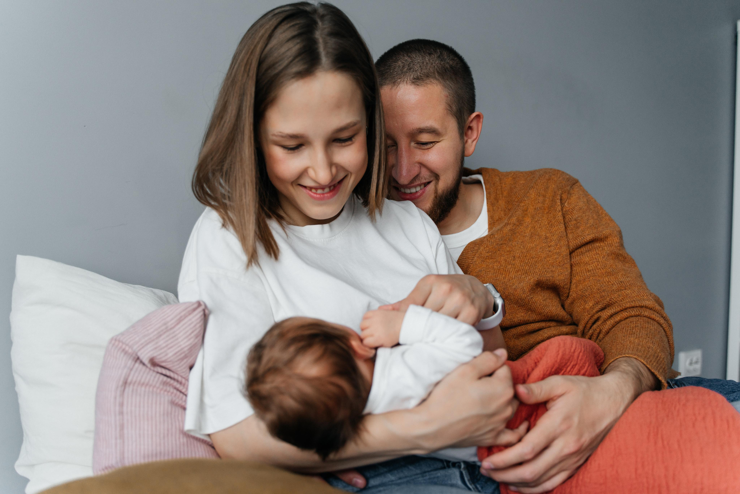 Андрей, Таня и Оливия. Волик Мария