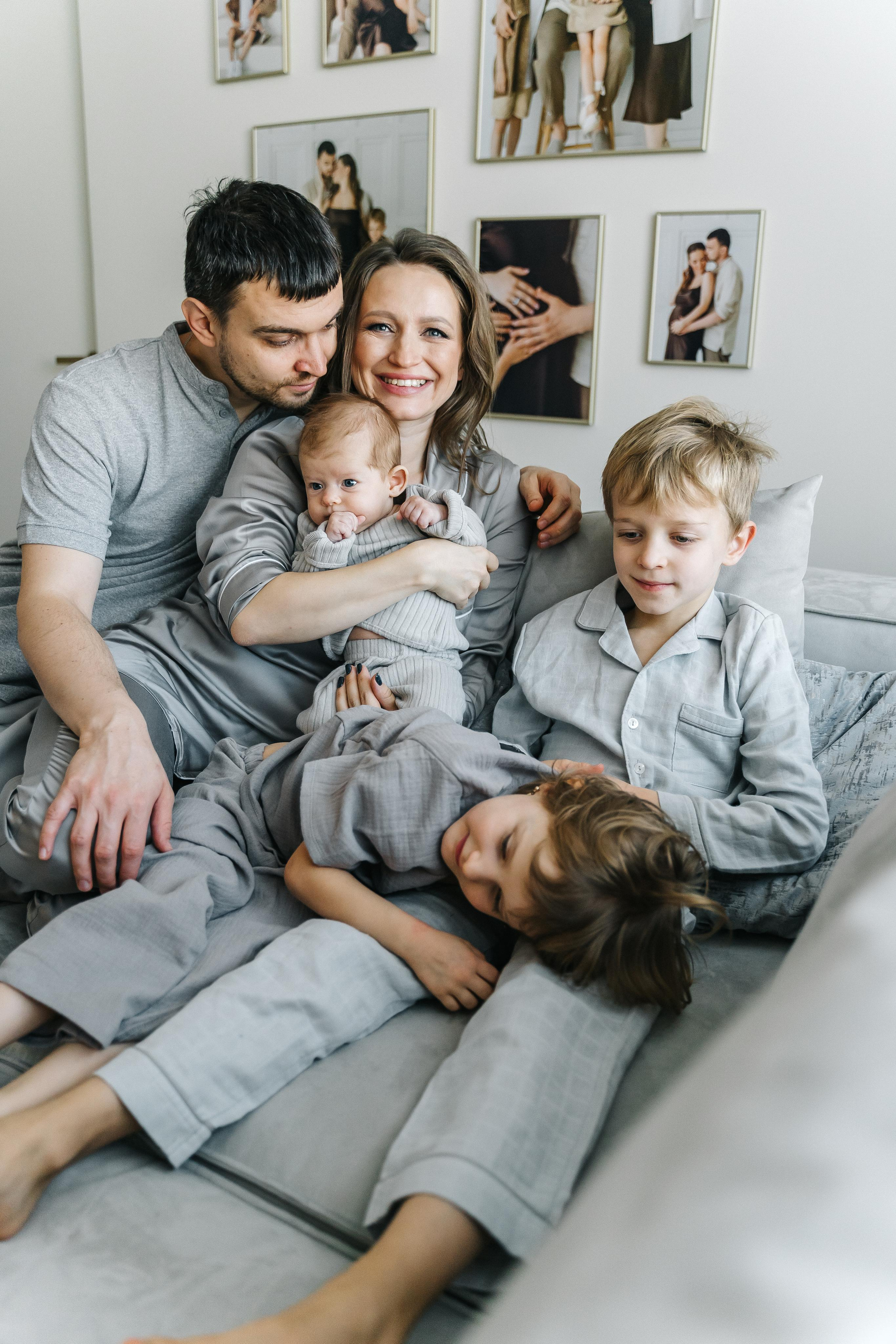 Вова, Василиса, Коля, Пелагея и Лея. Волик Мария