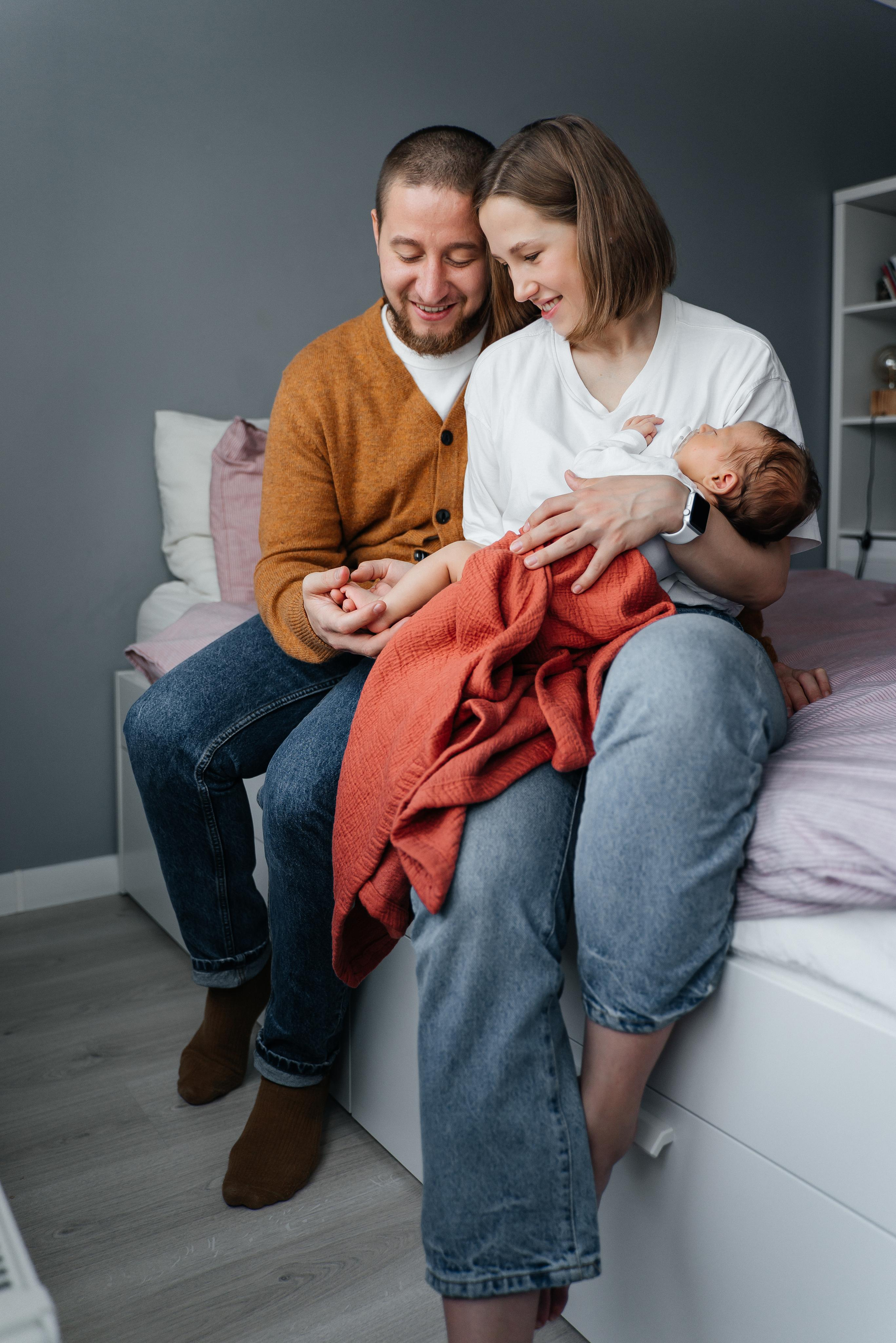 Андрей, Таня и Оливия. Волик Мария