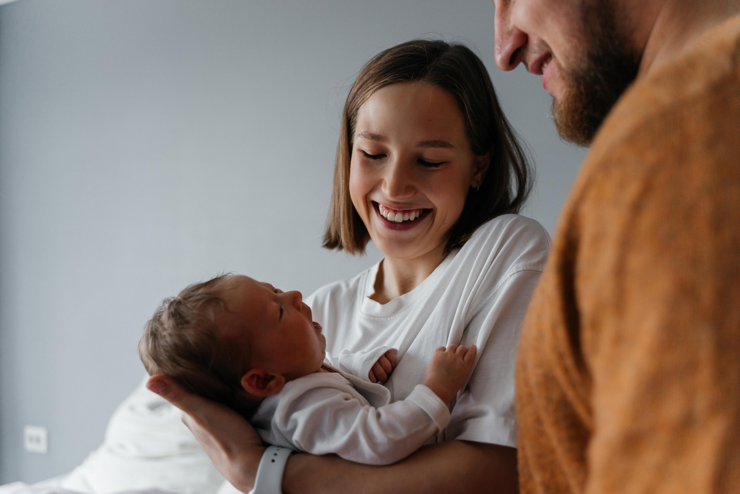 Андрей, Таня и Оливия. Волик Мария