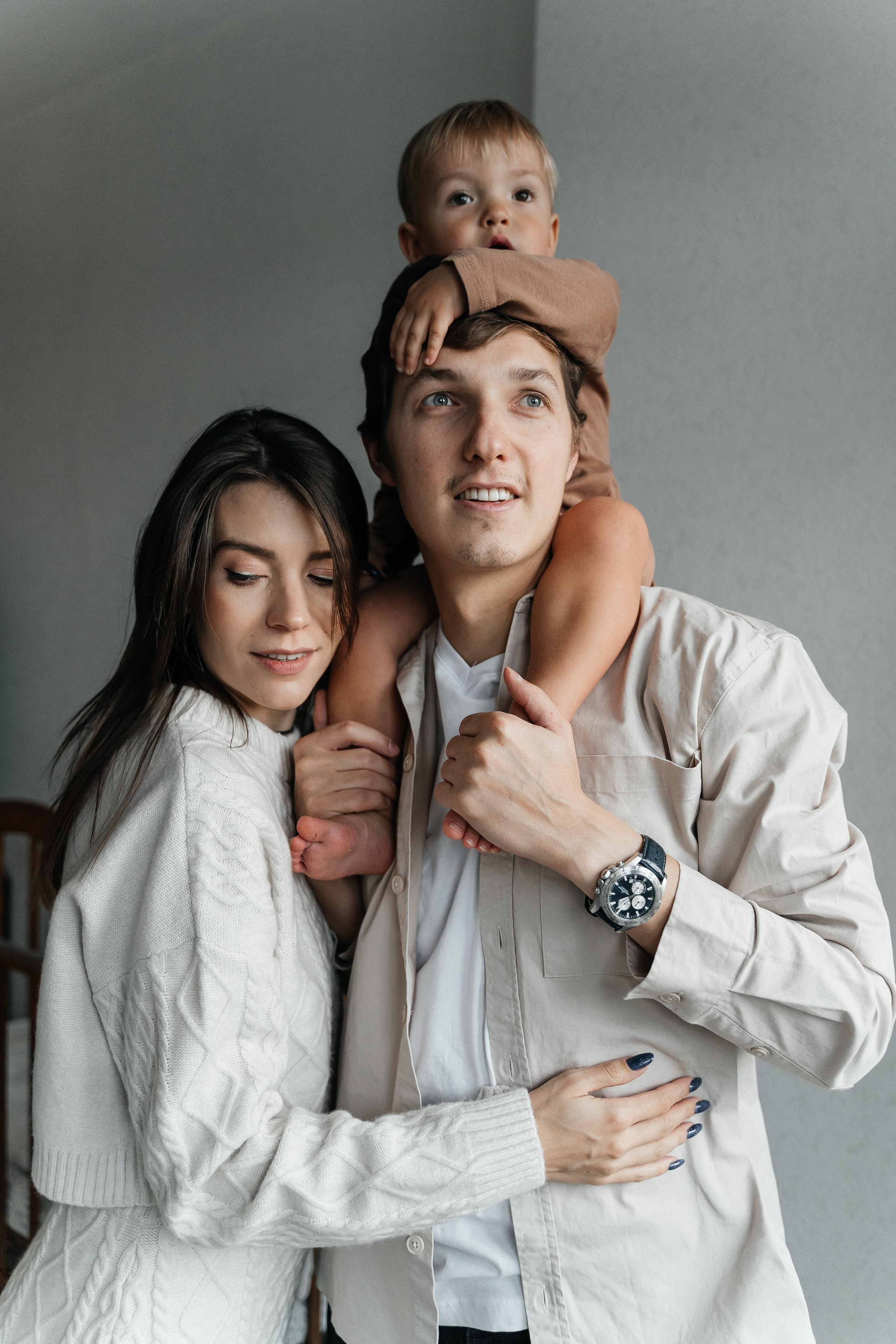 Саша, Женя и Лёва. Волик Мария