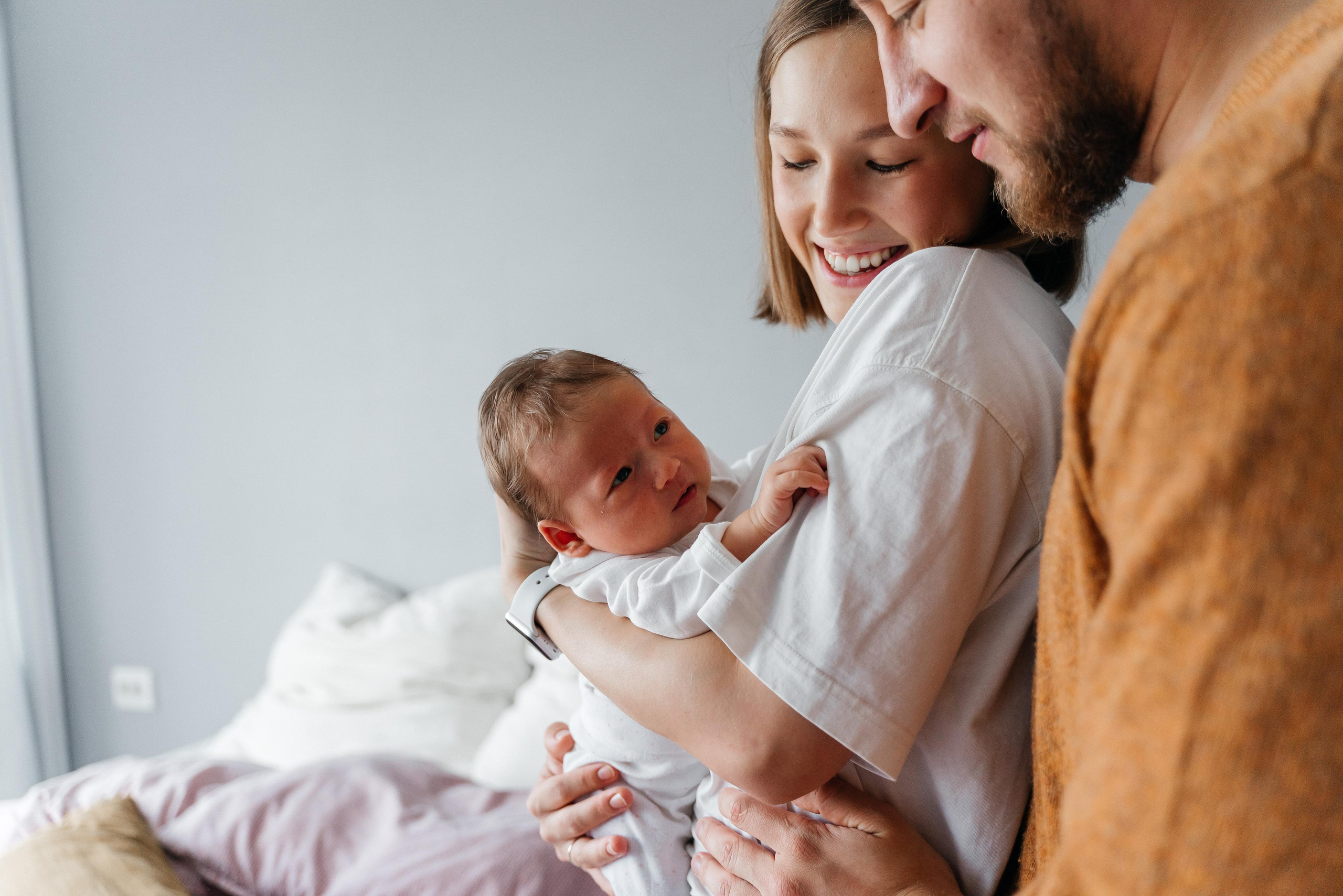 Андрей, Таня и Оливия. Волик Мария