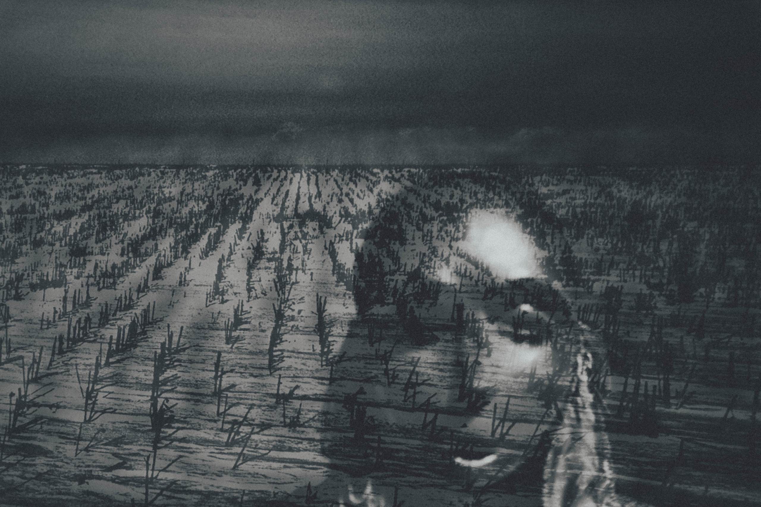 Долгая Дорога и Луна. Metelevphoto