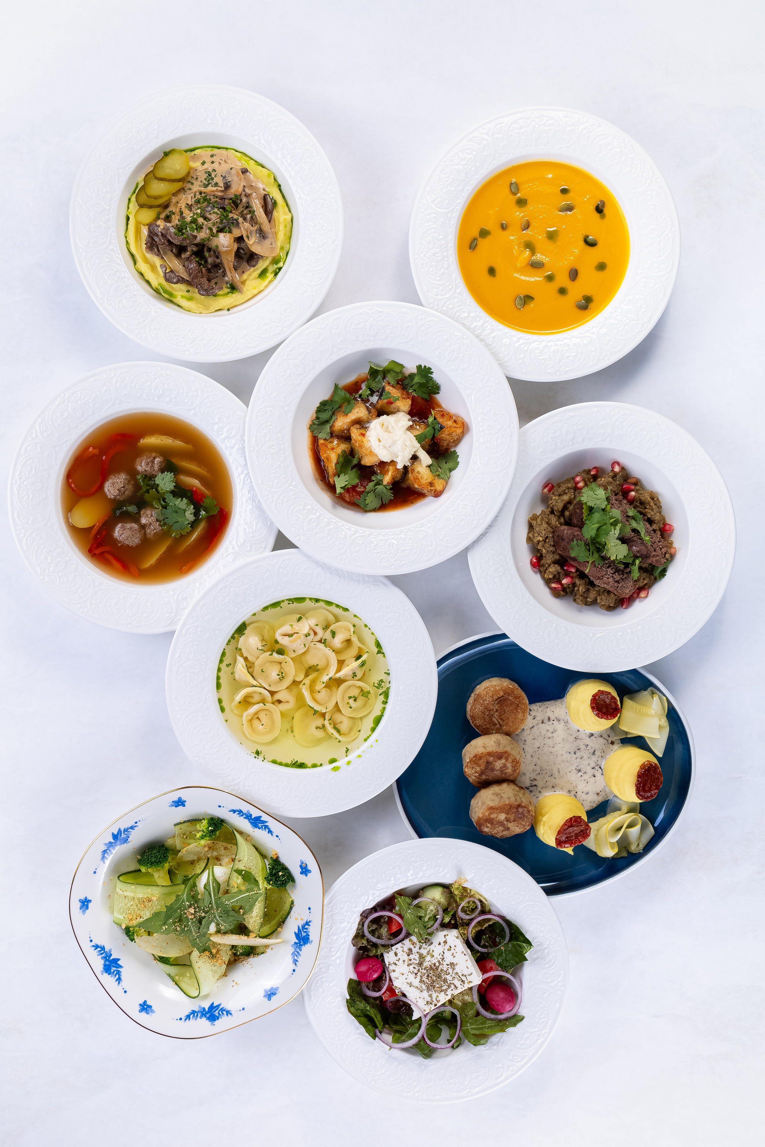 Съемка для онлайн меню и соцсетей Dio Grand Cafe. Рекламный фуд фотограф и видеограф в Астане Алина Лысенко