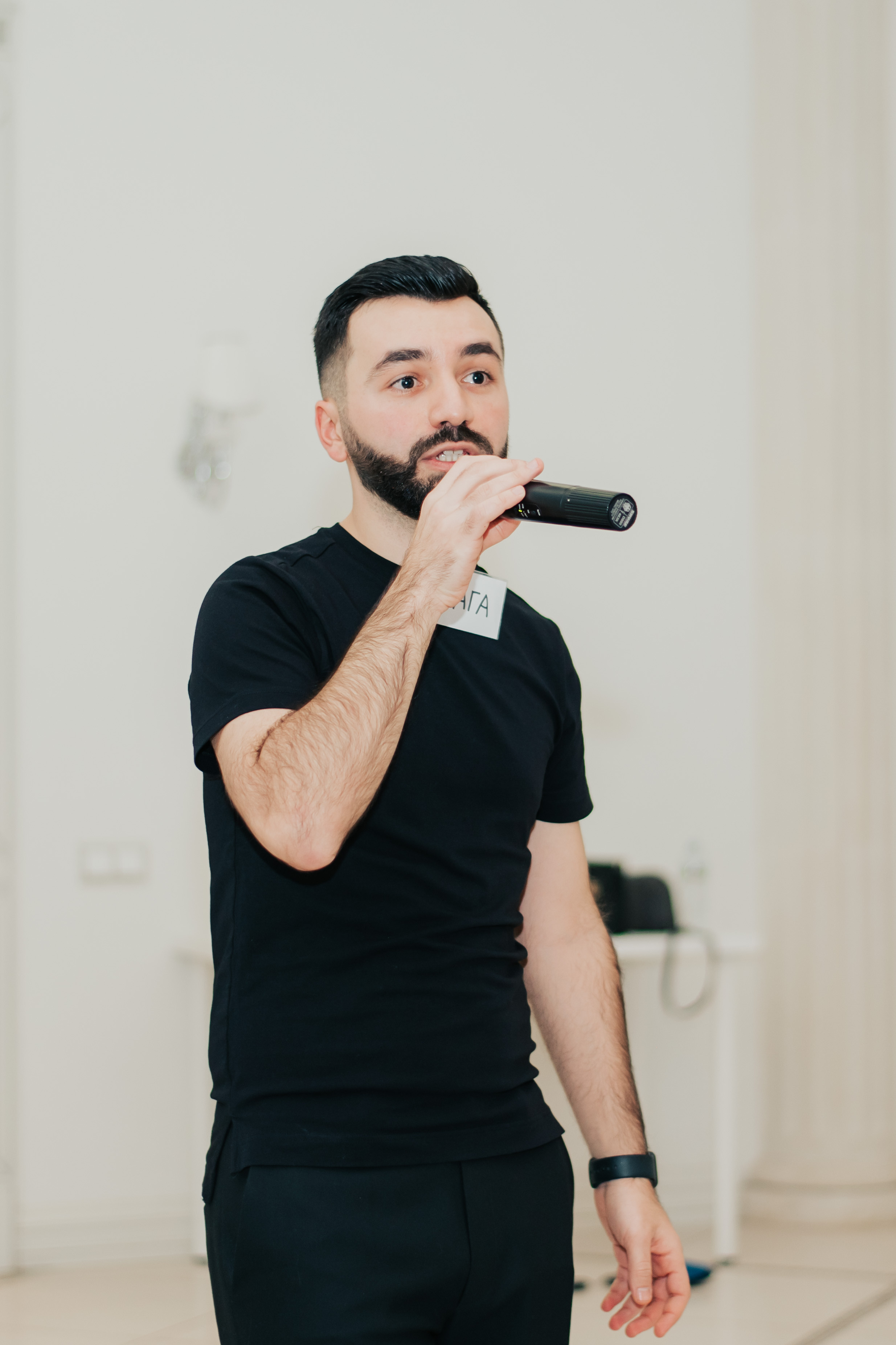 Тренинг Ваги Саакяна. Фотограф Арина Асылгузина