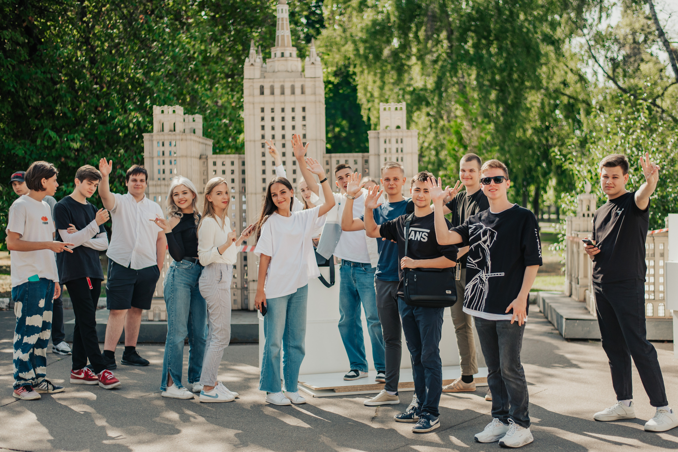 День первокурсника в РГСУ. Фотограф Арина Асылгузина