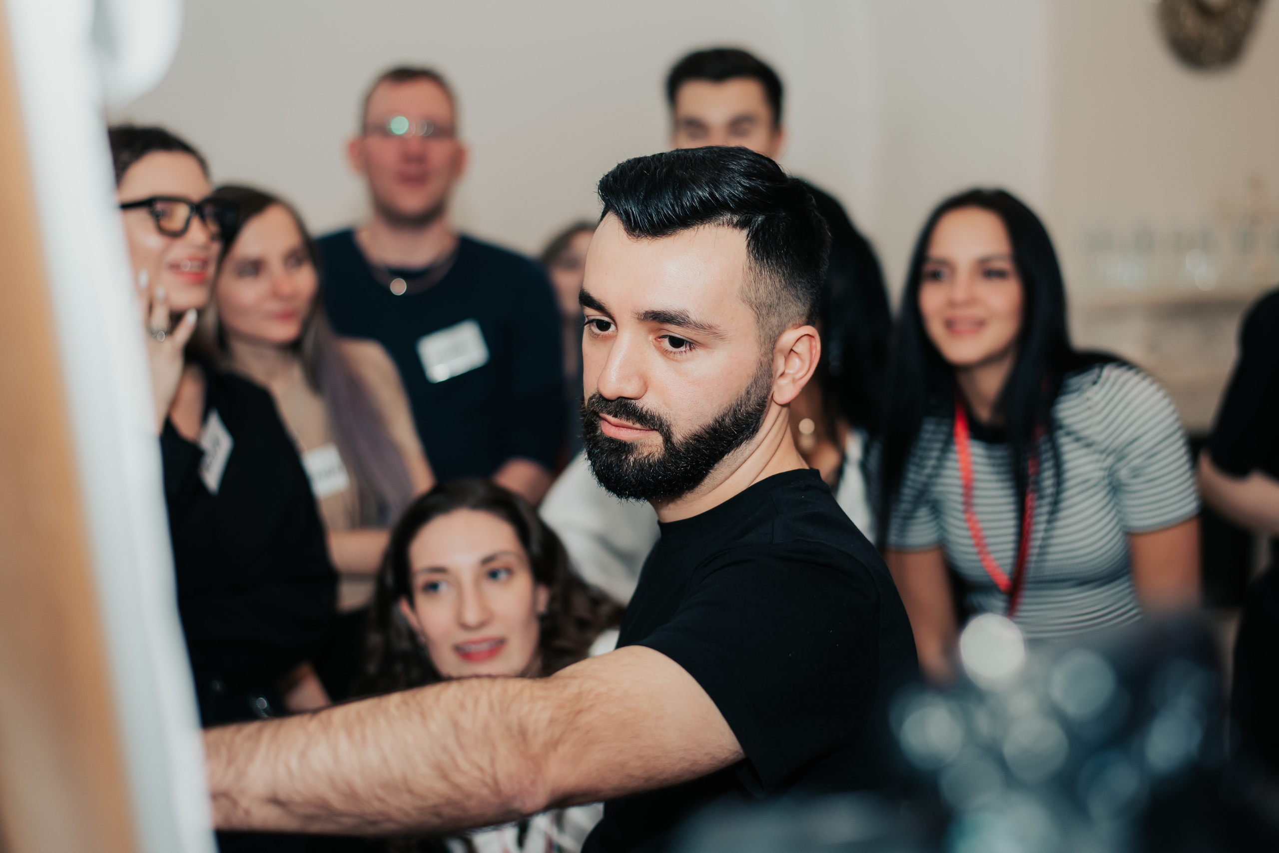 Тренинг Ваги Саакяна. Фотограф Арина Асылгузина