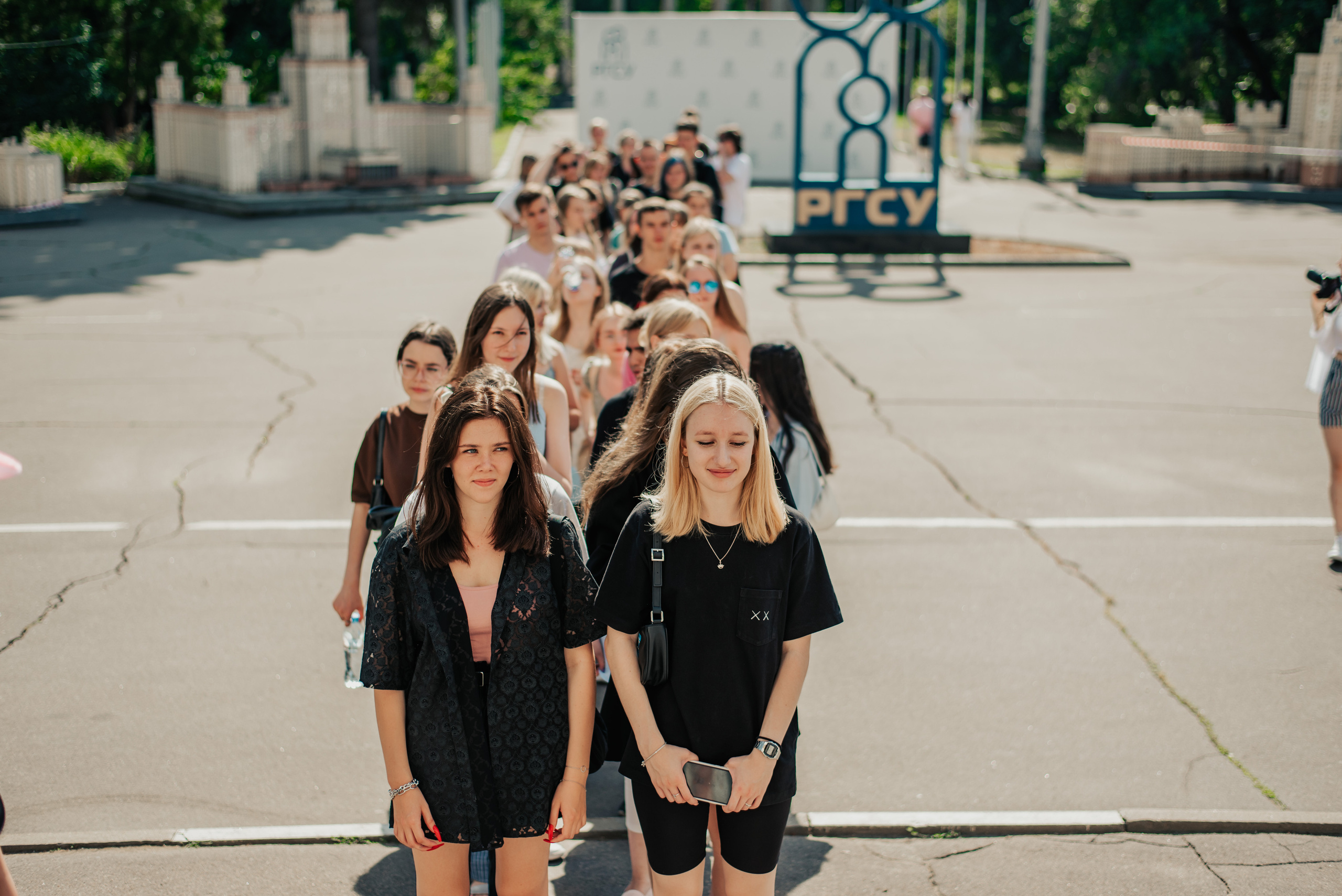 День первокурсника в РГСУ. Фотограф Арина Асылгузина