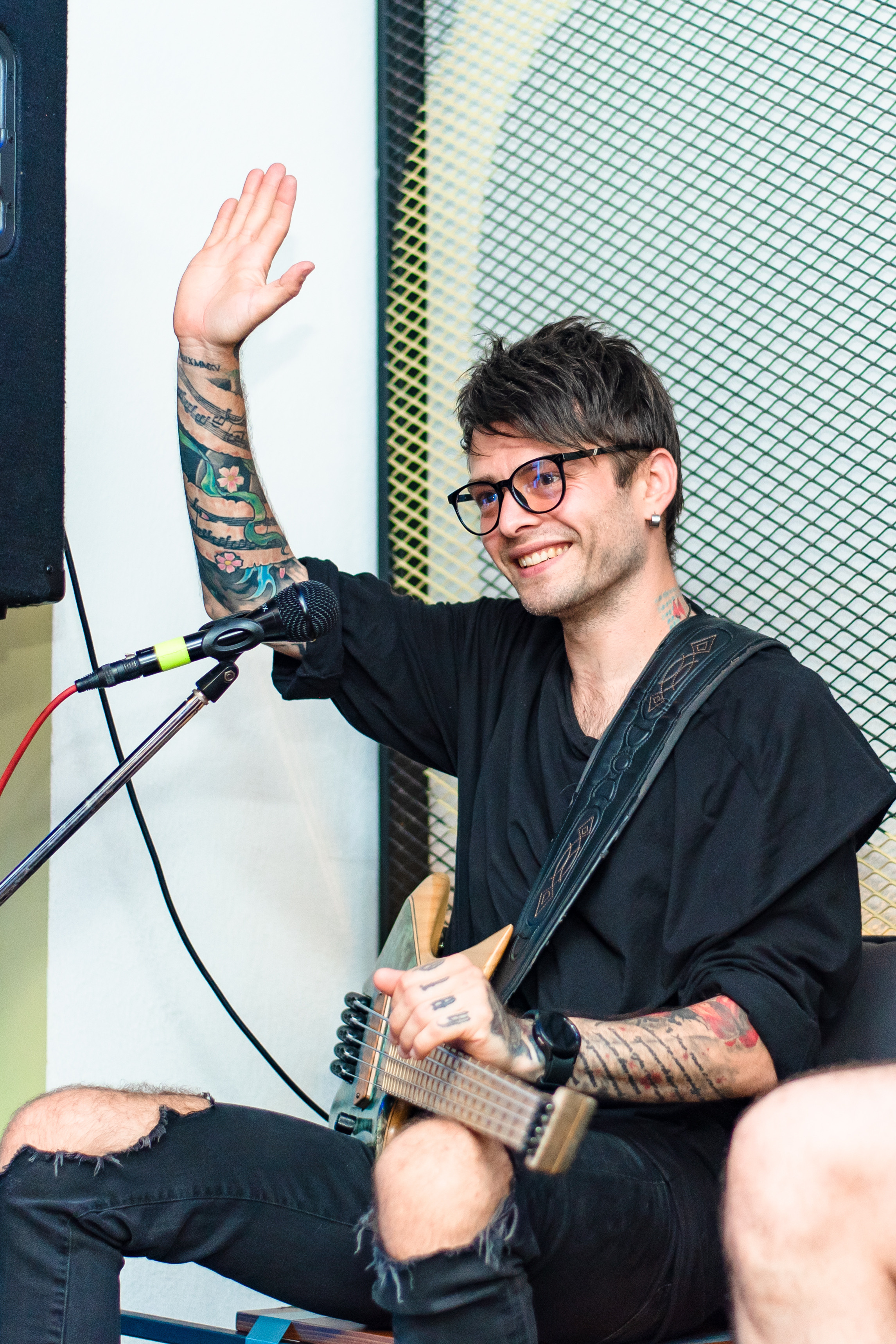 Концерт группы «Модем» в баре «Север». Фотограф Арина Асылгузина