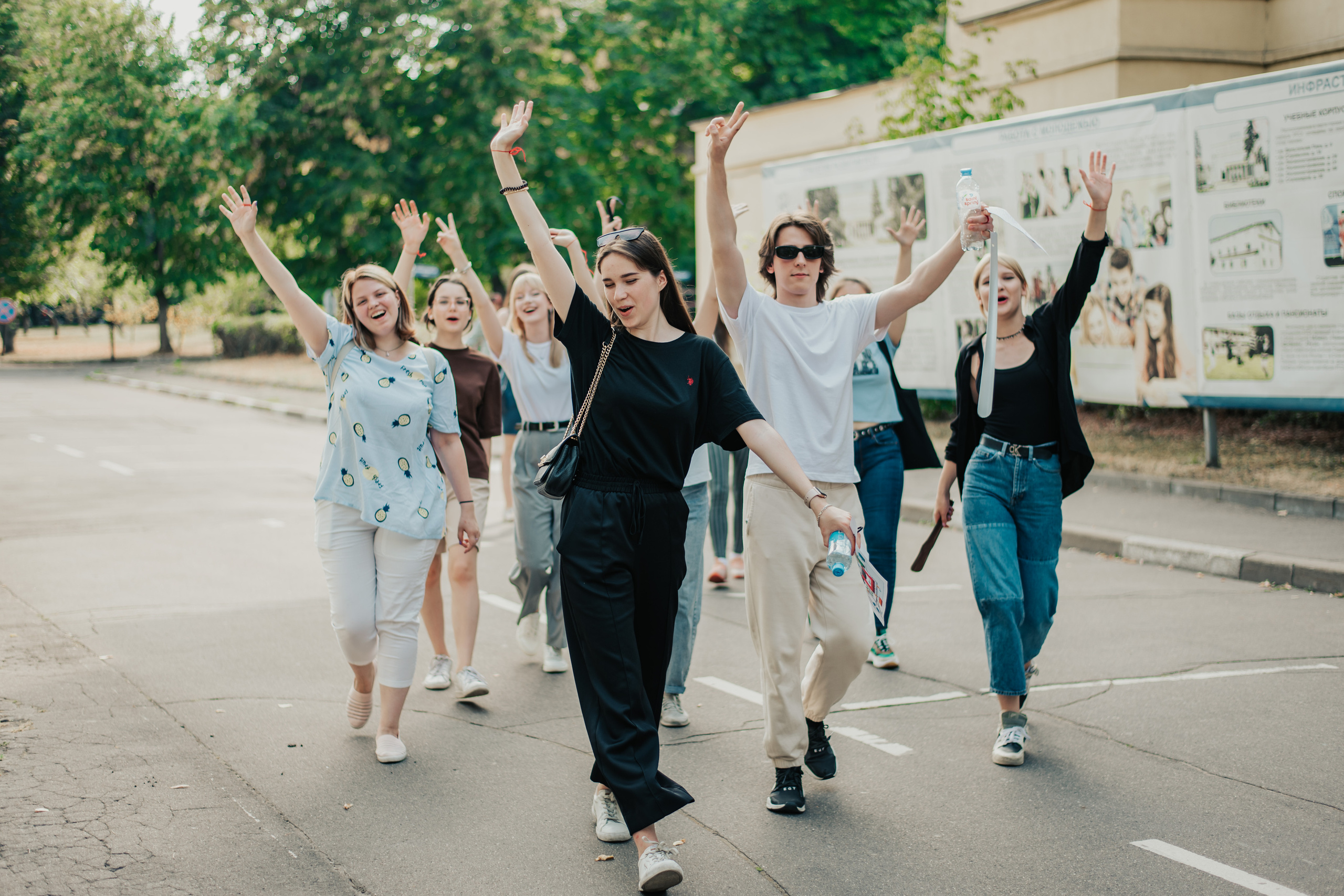 День первокурсника в РГСУ. Фотограф Арина Асылгузина