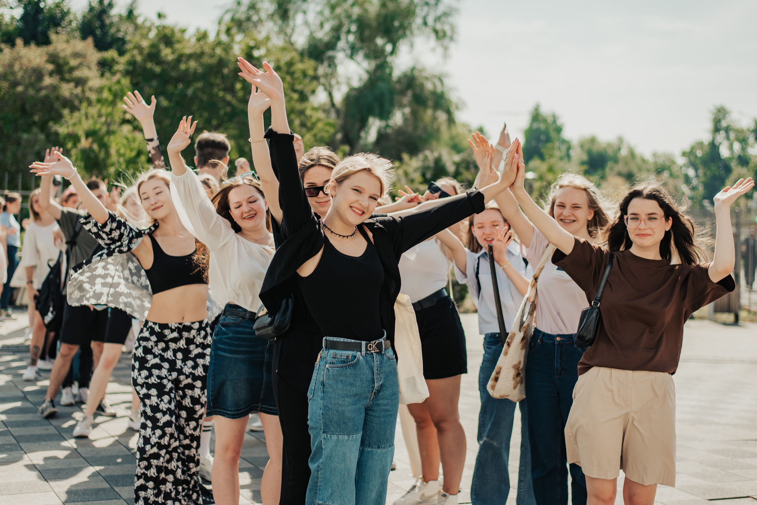 День первокурсника в РГСУ. Фотограф Арина Асылгузина