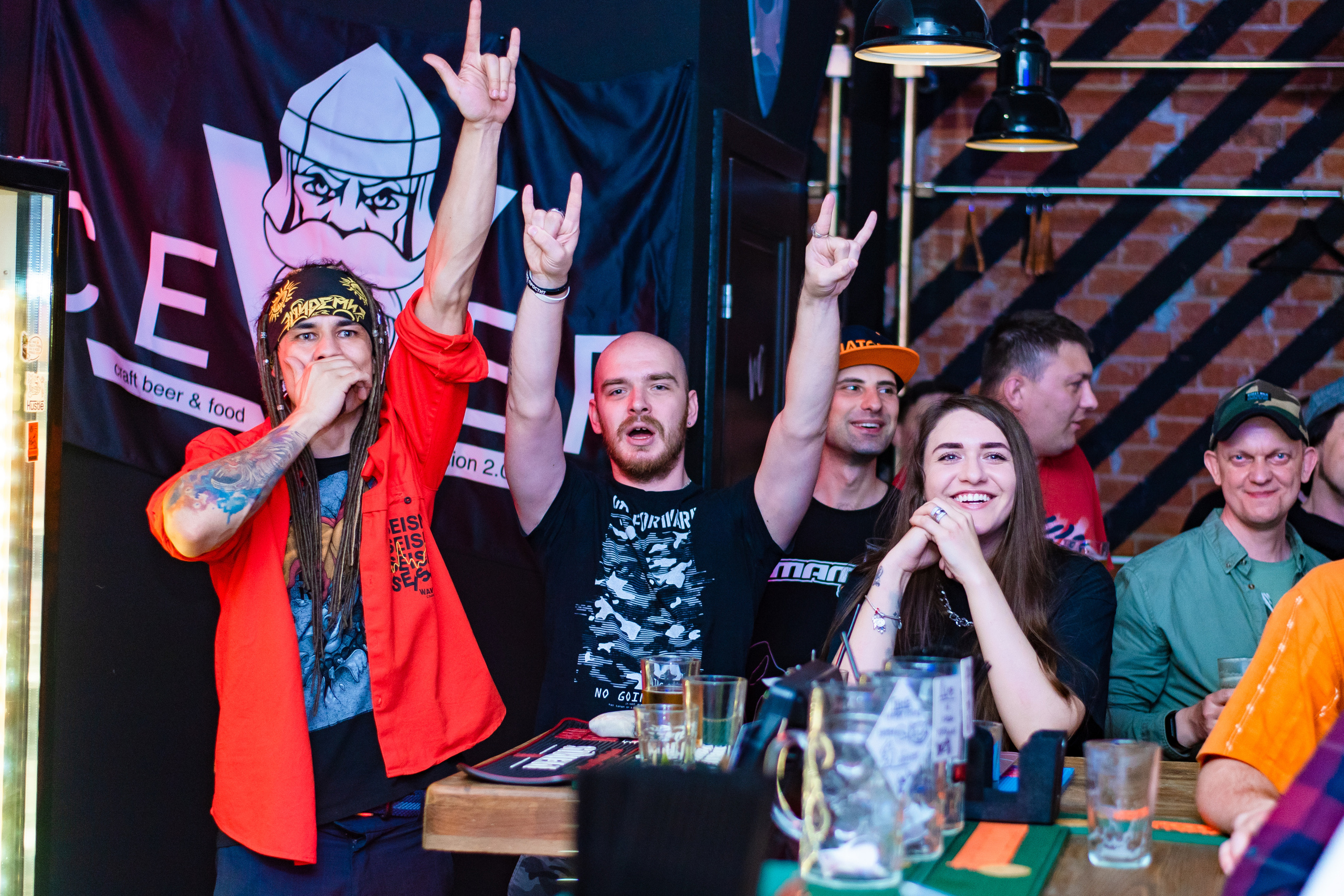 Концерт группы «Модем» в баре «Север». Фотограф Арина Асылгузина