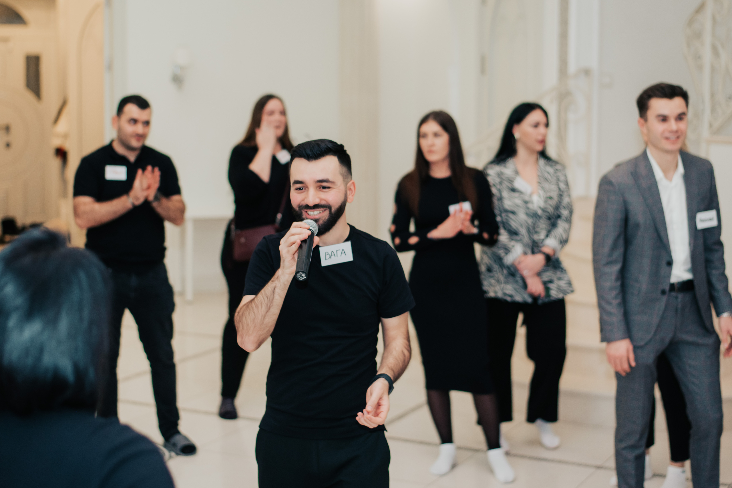 Тренинг Ваги Саакяна. Фотограф Арина Асылгузина