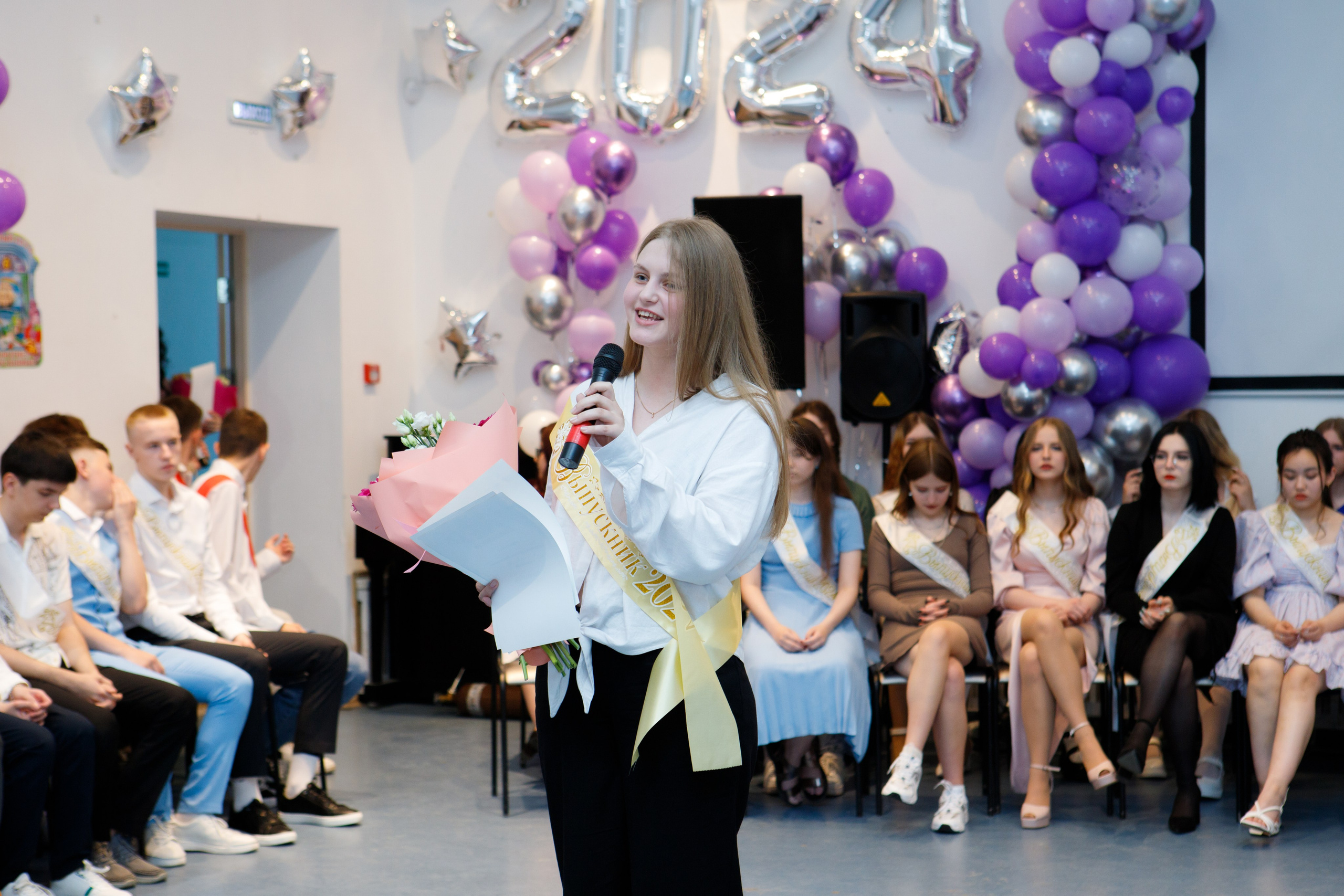 9 класс / Школа № 14 / Выпускной / г. Пушкино. Детский и семейный фотограф Мария Киселёва. Москва
