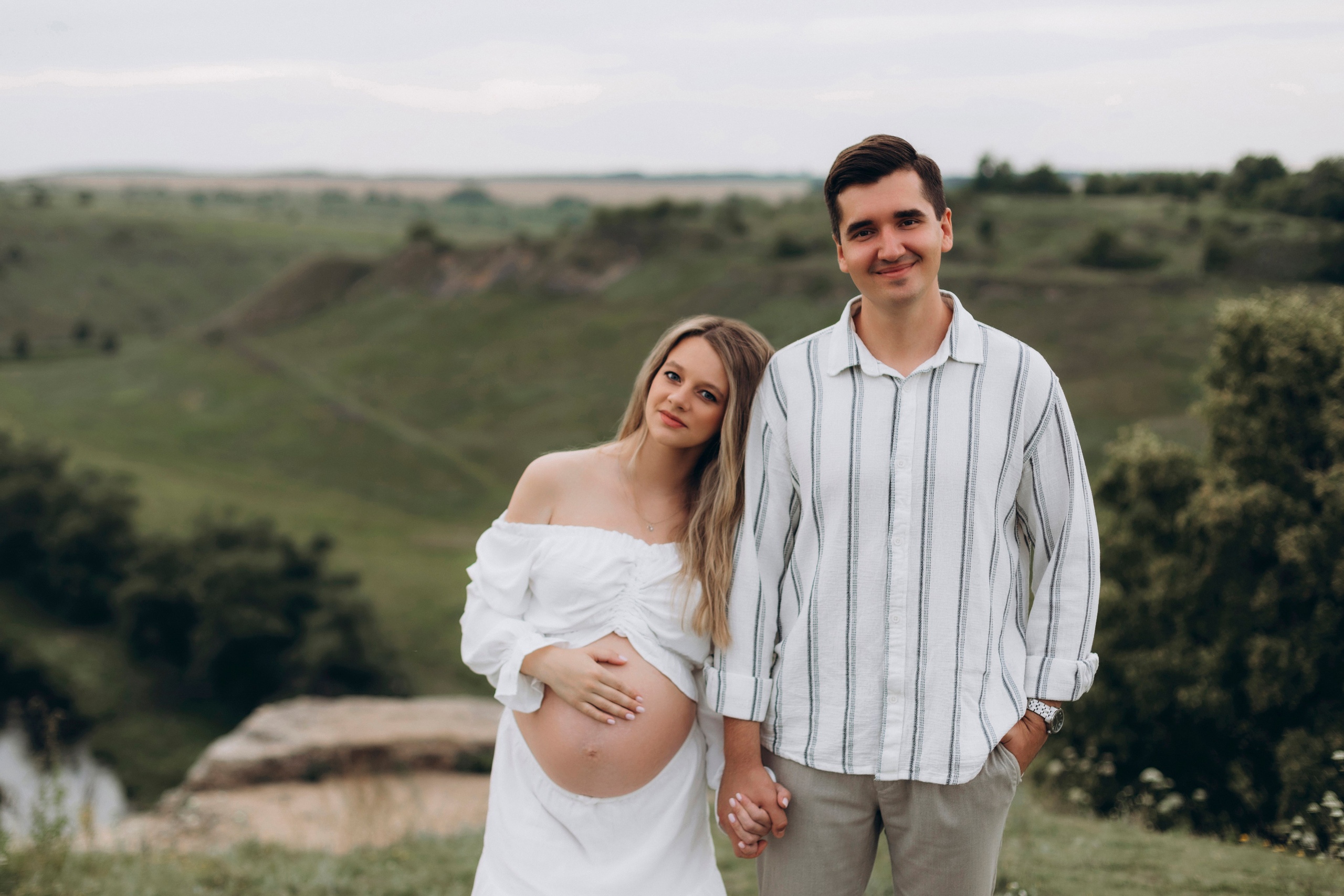 Беременность. Фотограф Мария Щеголькова. Чувственный женский портрет